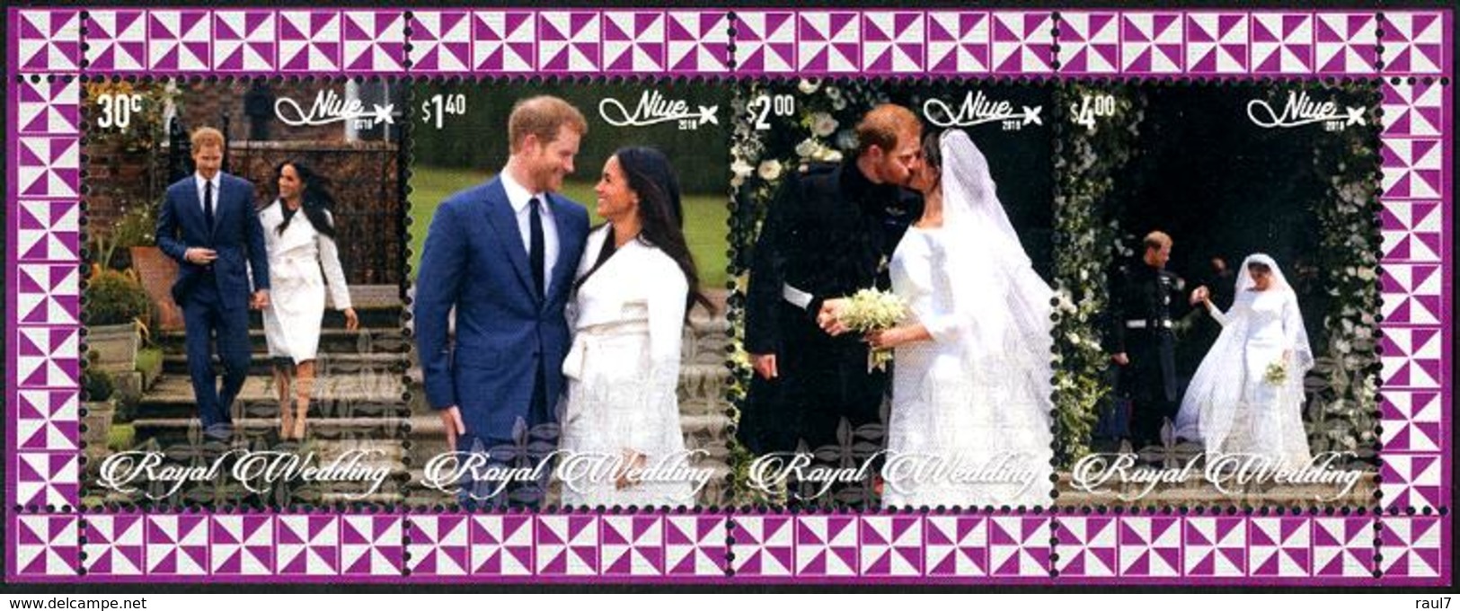 NIUE - 2018 - Mariage Royal Du Prince Henri - BF Neufs // Mnh - Niue