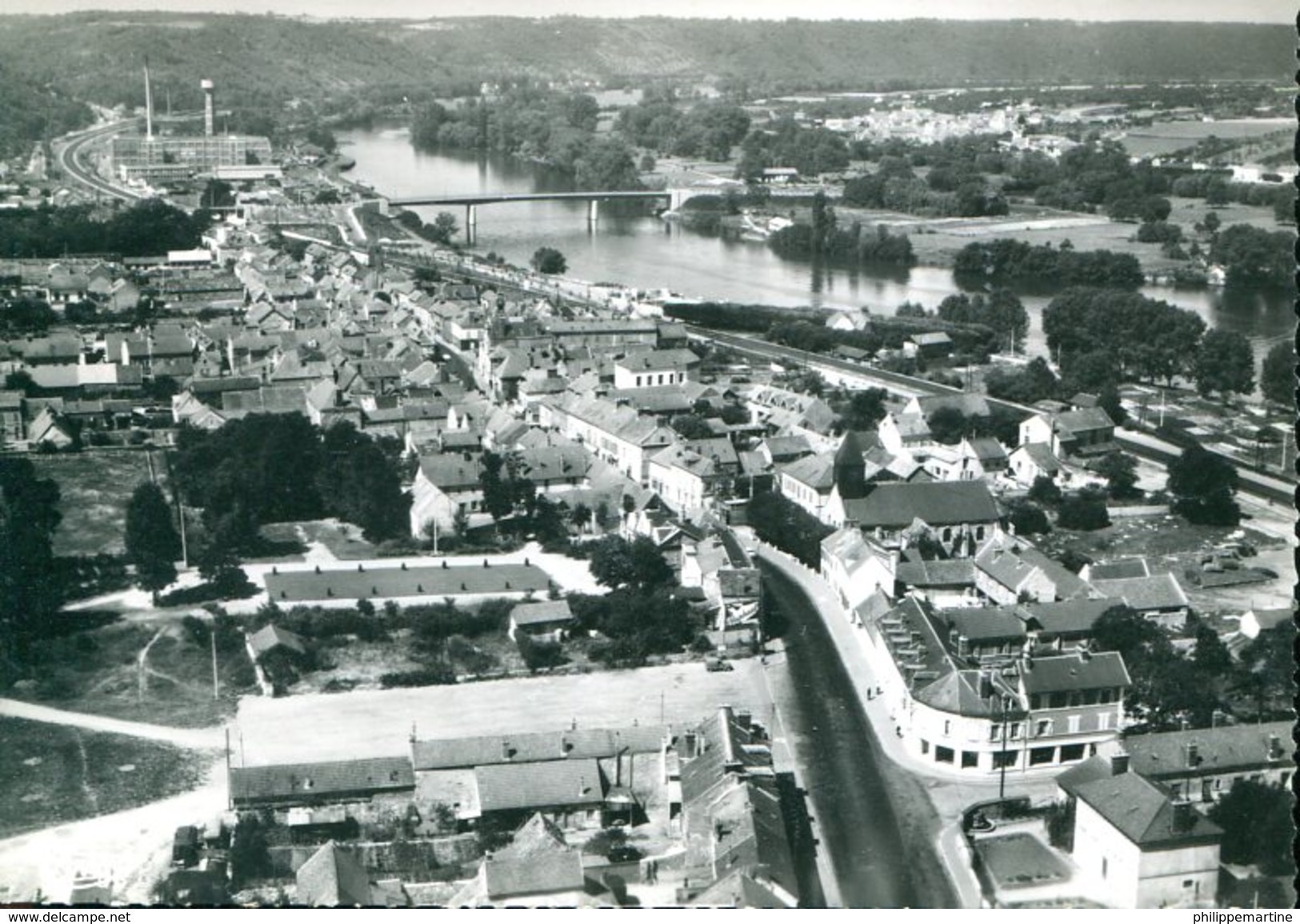 78 - Bonnières : Vue Générale Aérienne - Bonnieres Sur Seine