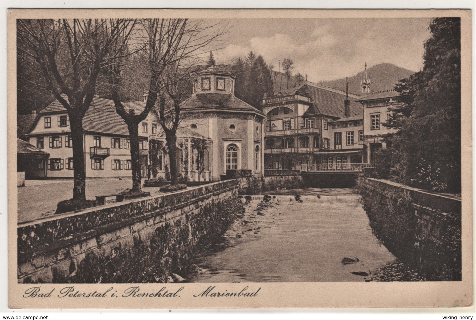 Bad Peterstal Griesbach - S/w Marienbad - Bad Peterstal-Griesbach