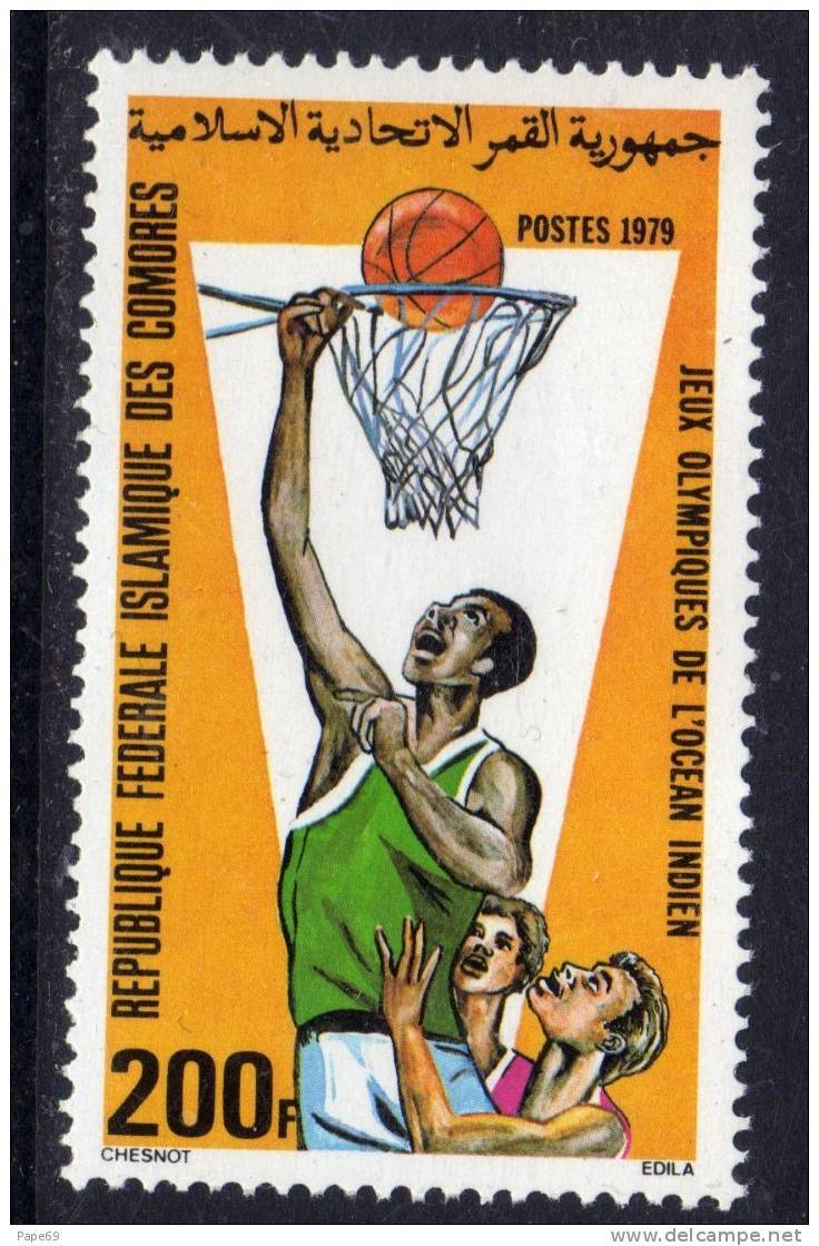 Comores N° 286 X Jeux Olympiques De L'Océan Pacifique Gomme Blanche Mate  Trace De Charnière Sinon TB - Comores (1975-...)