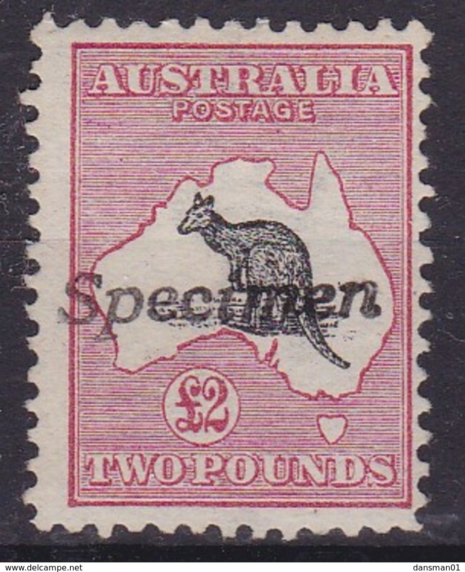 Australia 1913 SPECIMEN SG 16s Mint Hinged (1st Wmk) - Neufs