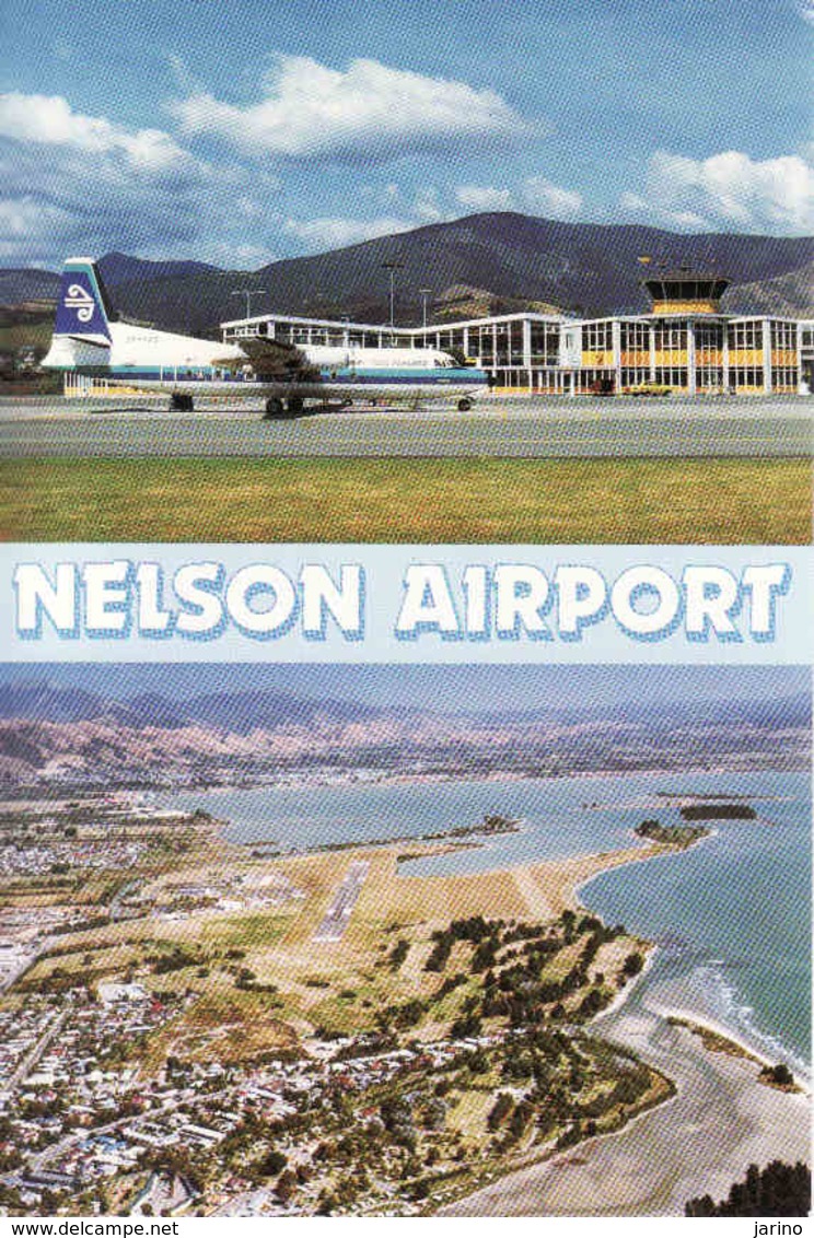 New Zealand, Nelson Airport, Airplane, Mint - New Zealand