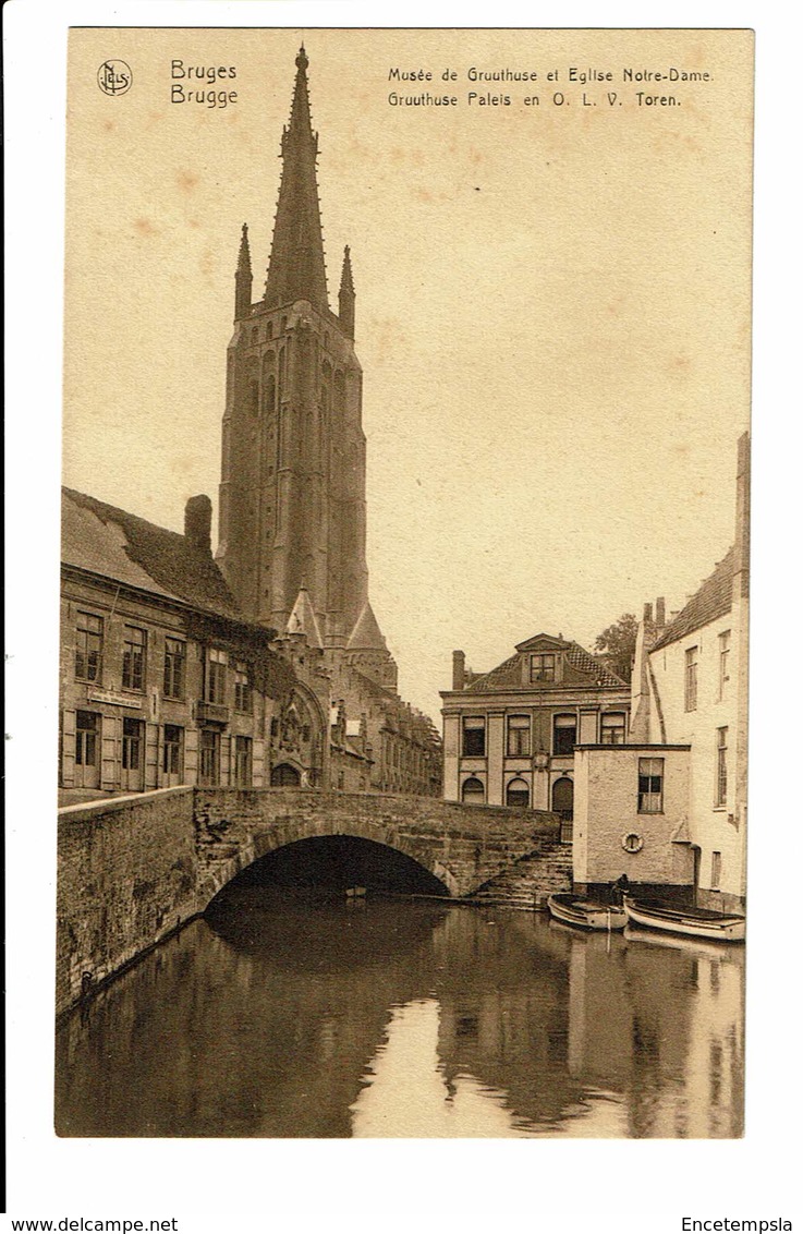 CPA - Cartes Postales - BELGIQUE Brugge - Musée De Guuthuse Et Notre Dame  - S3901 - Brugge