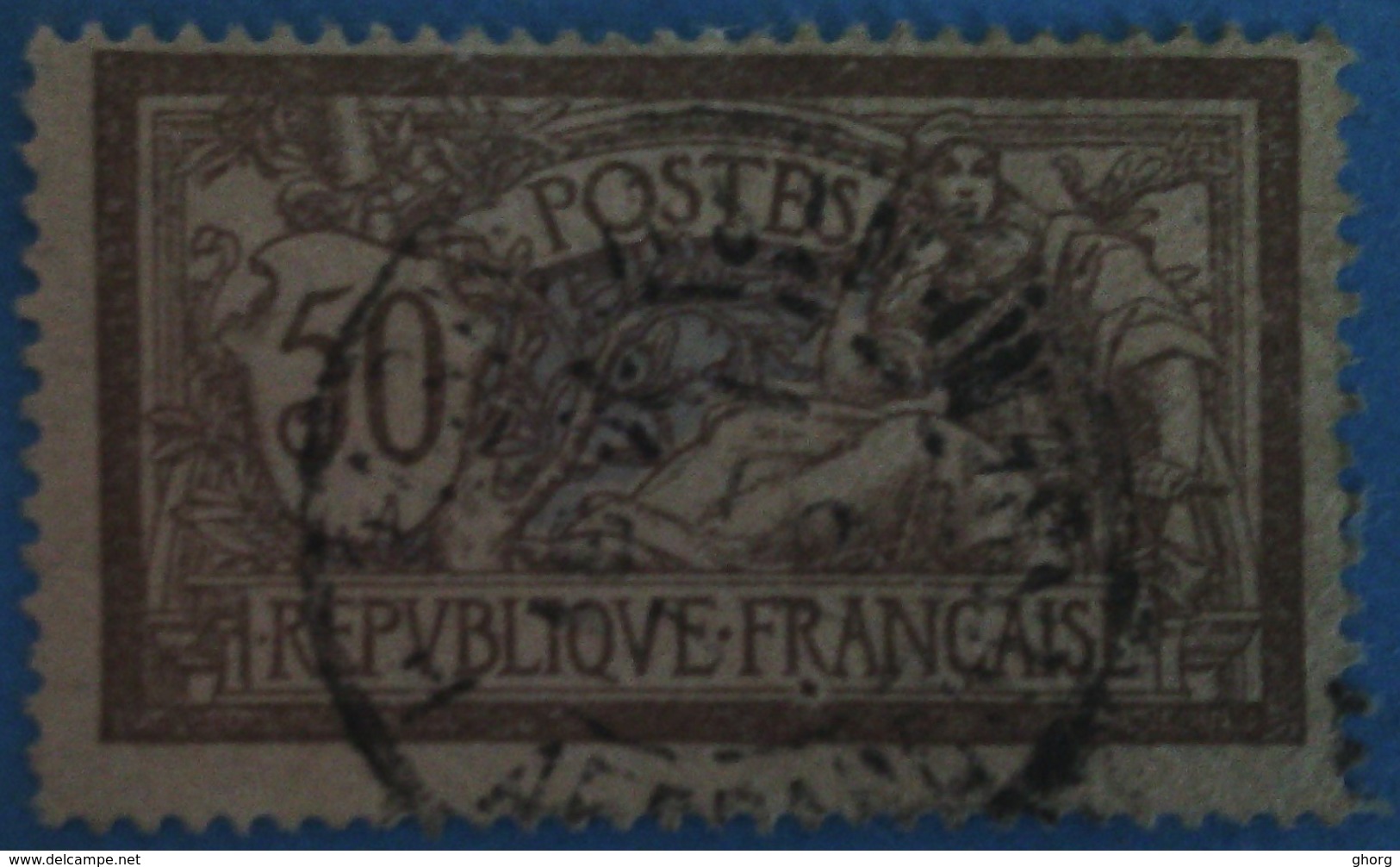 France 1900 : Type Merson Papier GC N° 120d Oblitéré - Oblitérés