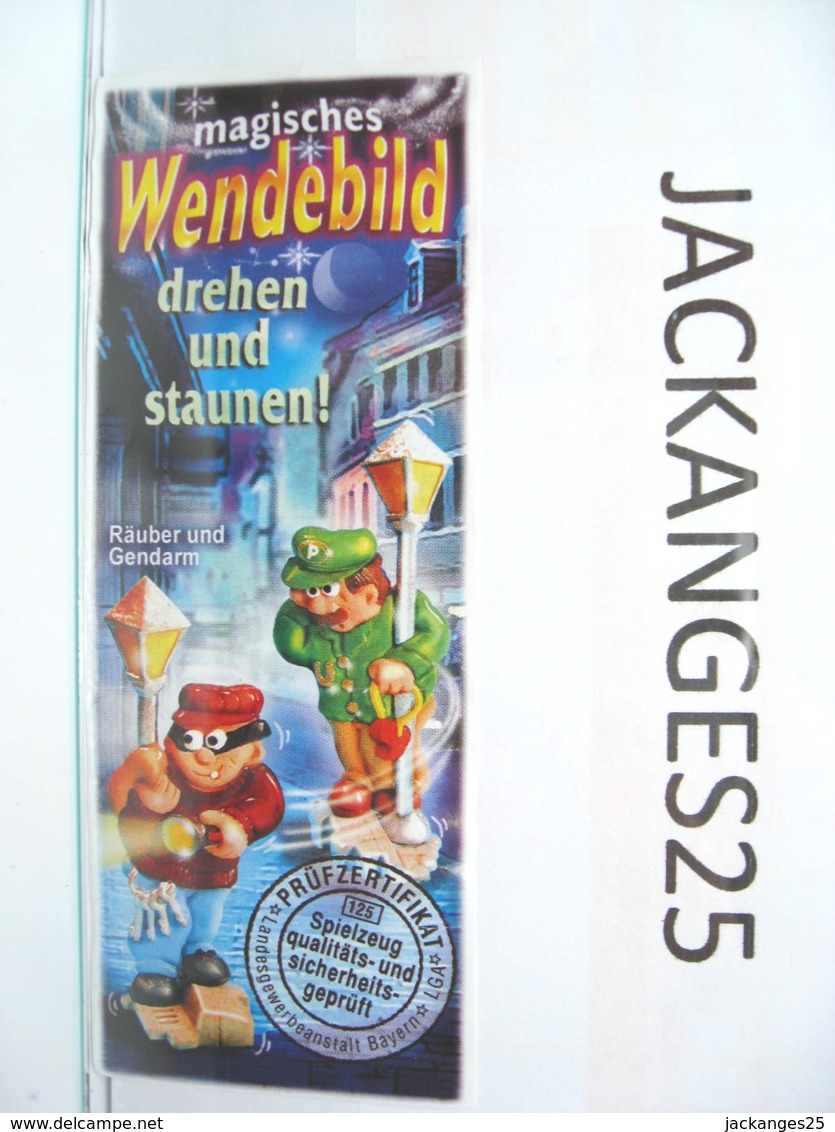 KINDER ALLEMAND 610933 1 X PUZZLE 2002  + BPZ - Puzzles