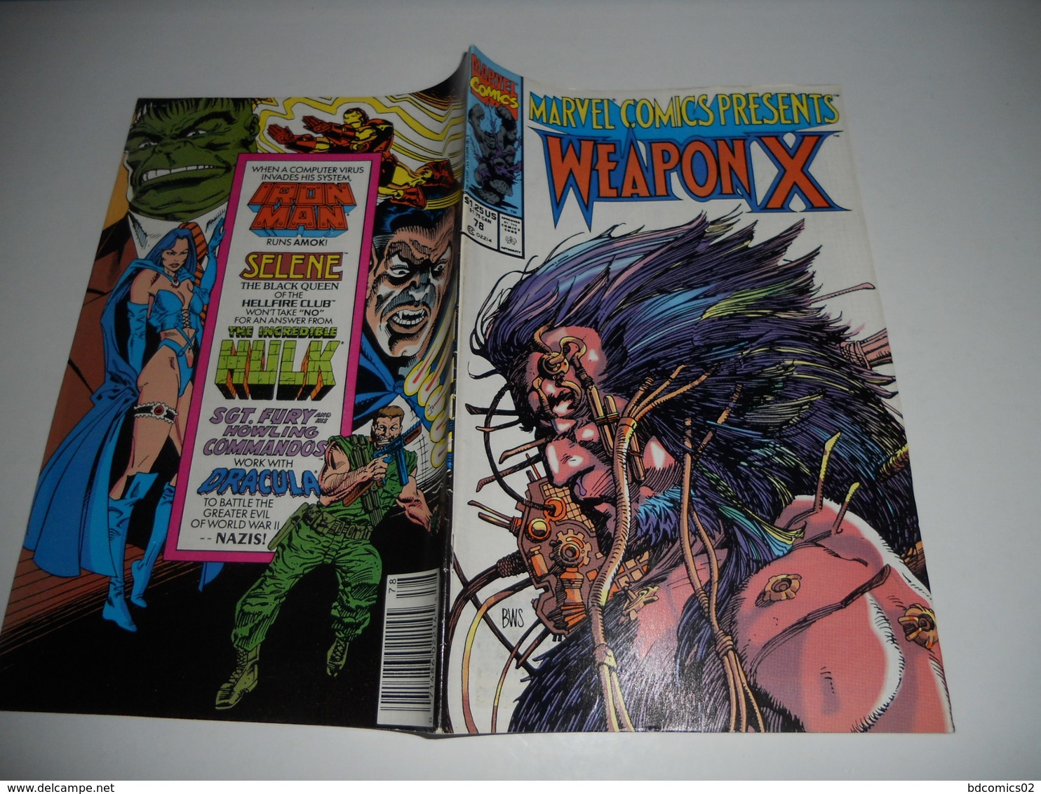 Marvel Comics Presents : Weapon X (Wolverine) ... N° 78 EN V O - Marvel
