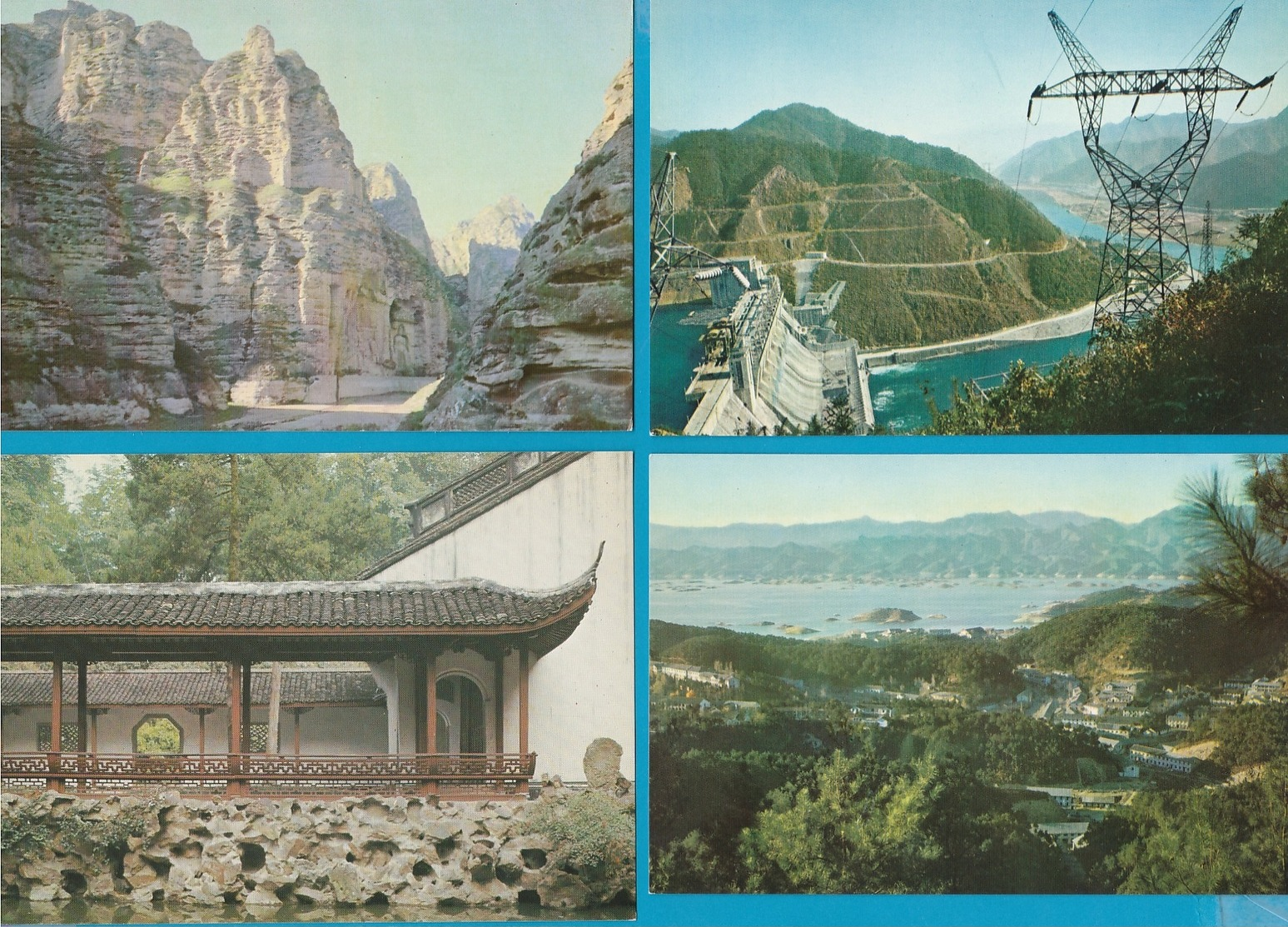 DE WERELD Lot van 60 Postkaarten, Cartes Postales