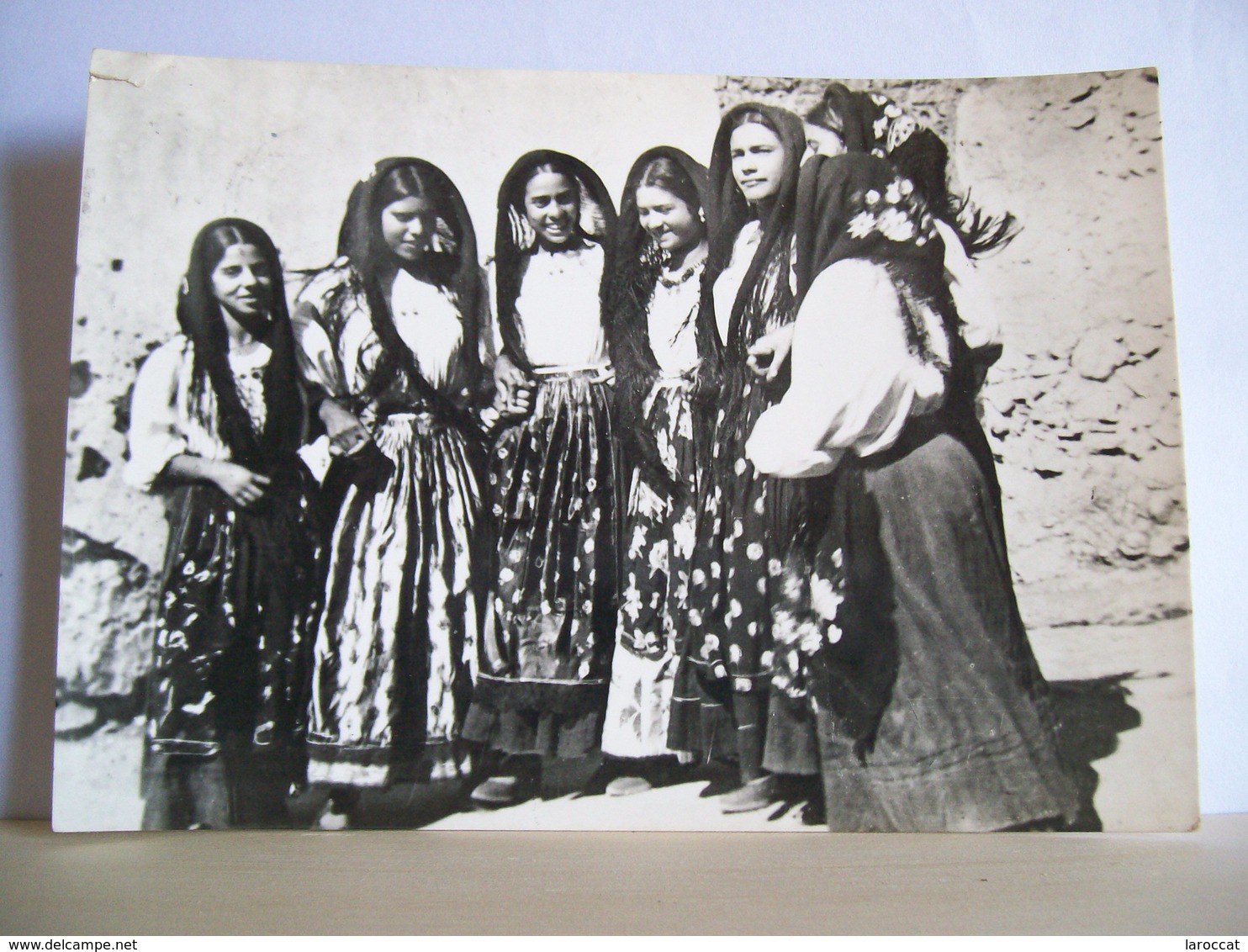 1957 - Nuoro -  Costumi Di Oliena - Donne Folklore - Tradizioni - Cartolina D'epoca Molto Bella - Costumi