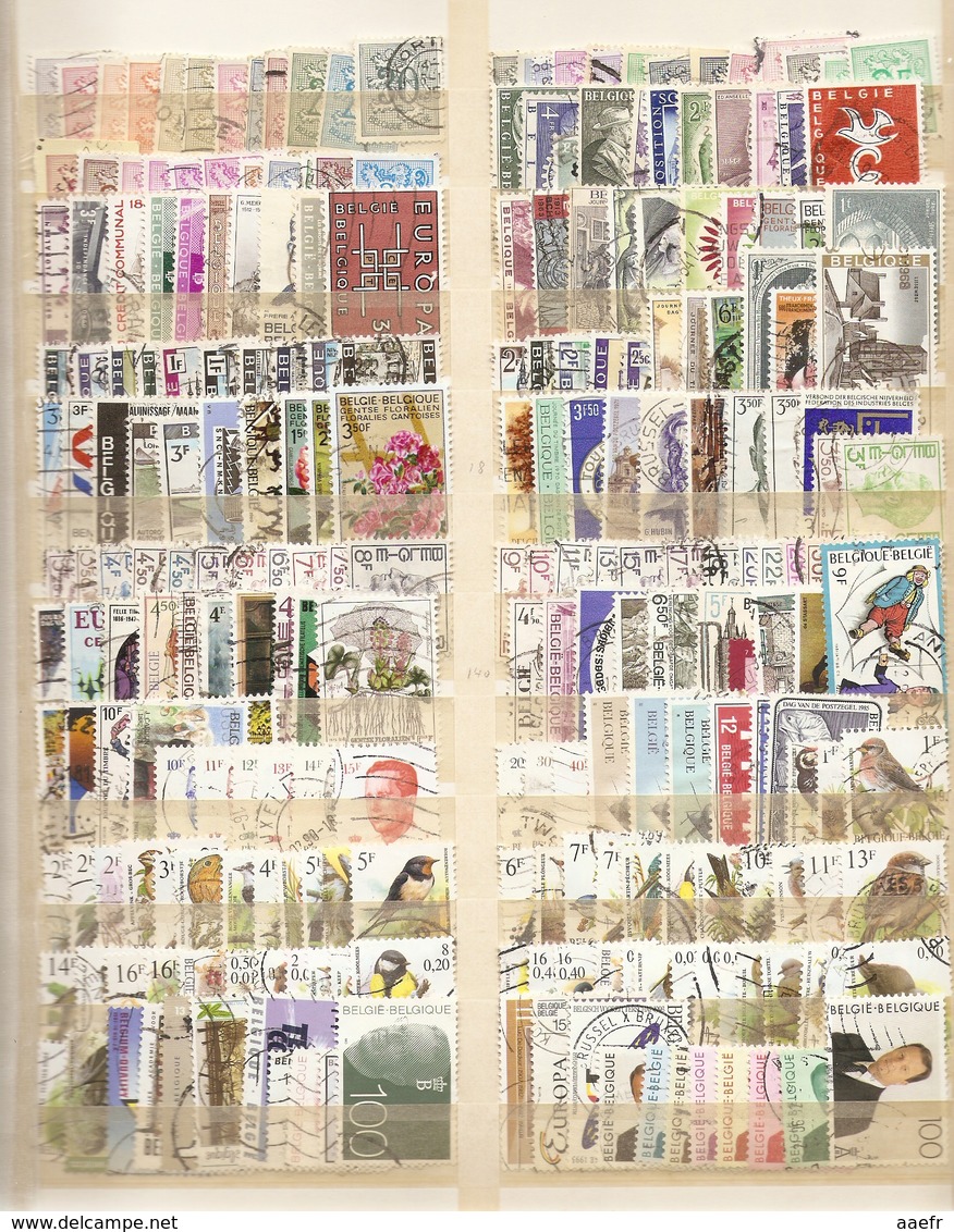 Europe - 5000 Timbres DIFFERENTS De 51 Pays Dans 1 Album - Tous Formats, Toutes époques - Vrac (min 1000 Timbres)