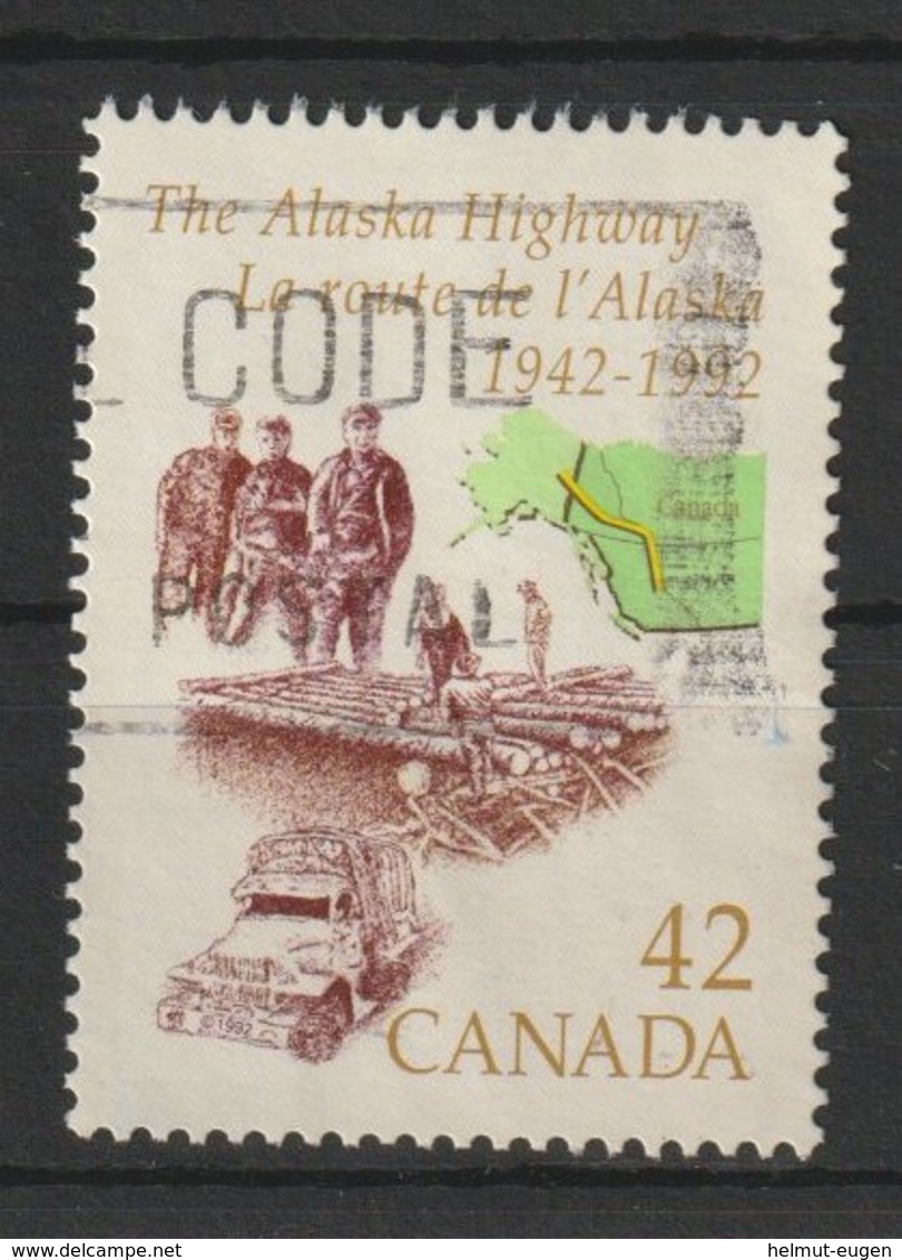 MiNr. 1132 - 1133  Kanada (Dominion) / 1992, 15. Mai. 50 Jahre Alaska-Highway. - Oblitérés