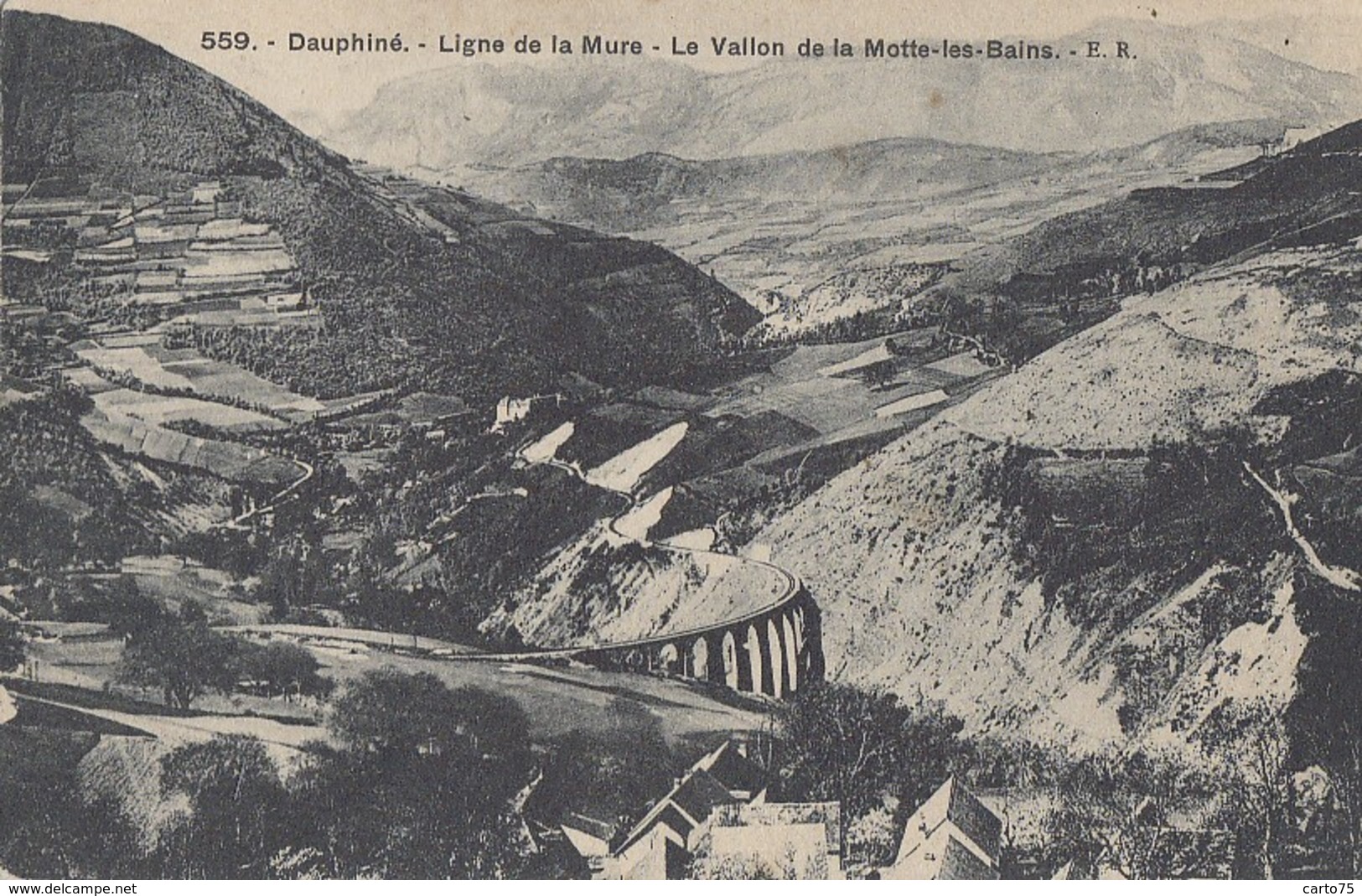 Transports - Chemins De Fer - Ligne De La Mure - Vallon De La Motte-les-Bains - Eisenbahnen