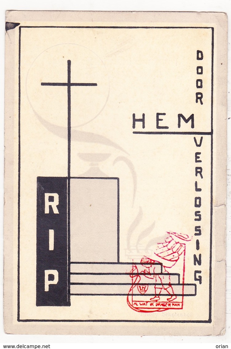 DP Kind - Guido Van Parys 13j. ° 1919 † 1933 / OLV Ten Bosch Koningshof Schoten - Images Religieuses