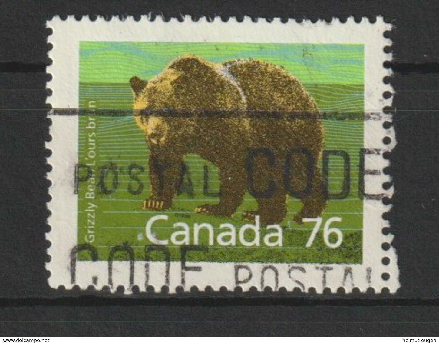 MiNr. 1120 Kanada (Dominion), 1989, 18. Jan./1. Nov. Freimarken: Säugetiere. - Gebraucht