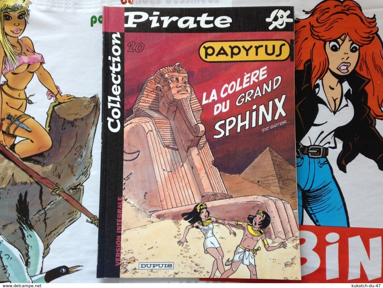 BD Papyrus - La Colère Du Grand Sphinx - Tome 20 (2002) - Papyrus