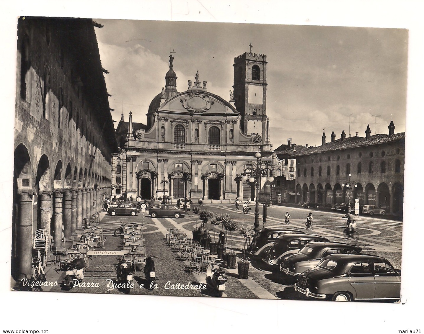 M7602 Lombardia VIGEVANO Pavia 1956 Viaggiata - Vigevano