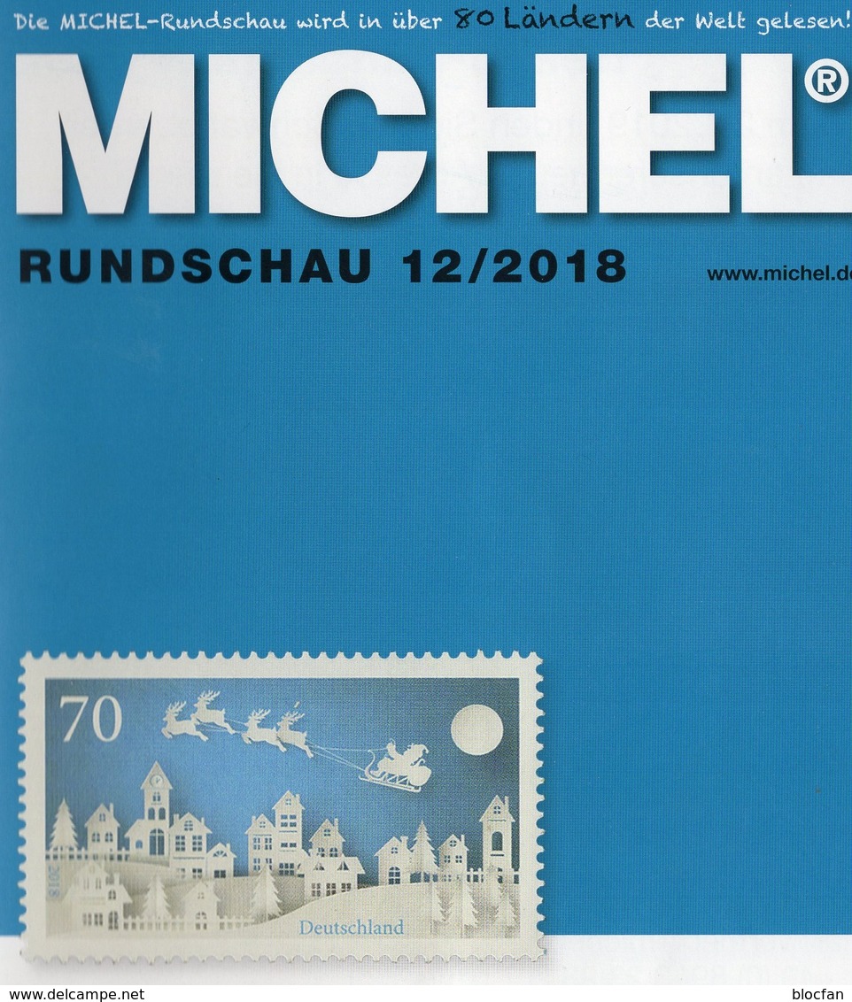 Briefmarken Rundschau MICHEL 12/2018 Neu 6€ Stamp Of The World Catalogue/magacine Of Germany ISBN 978-3-95402-600-5 - Deutsch