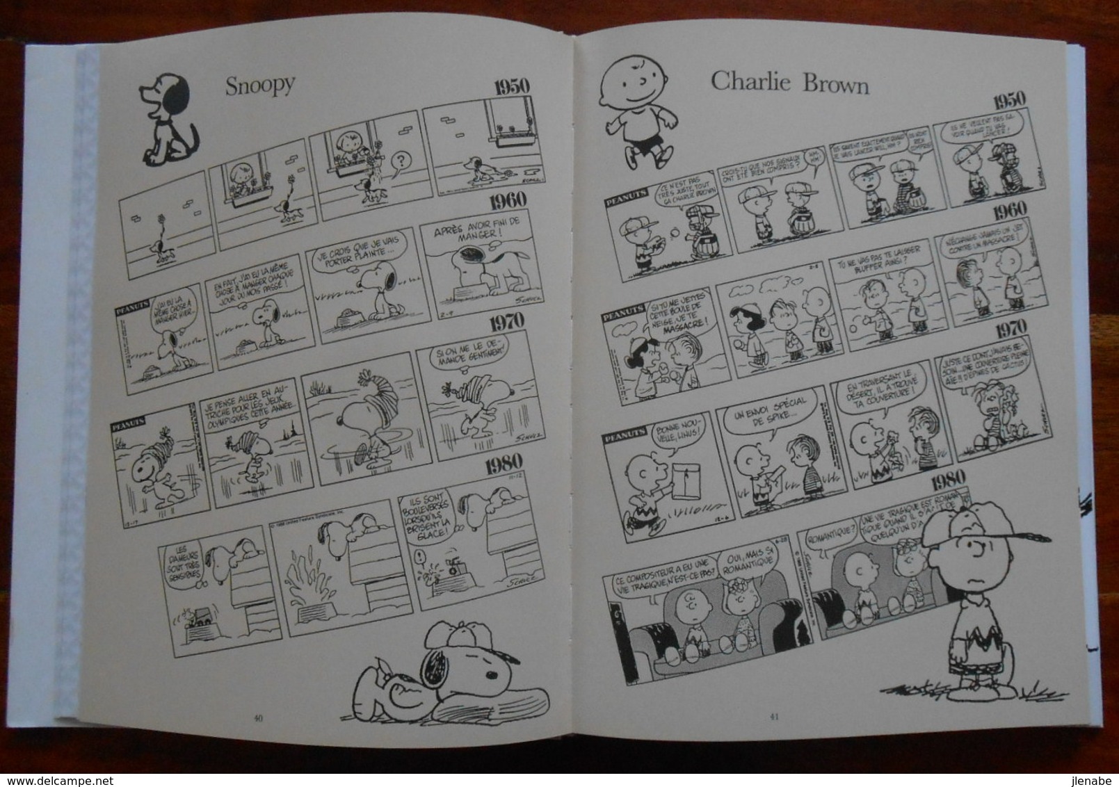 40 ANS DE VIE AVEC SNOOPY par Charles Schulz