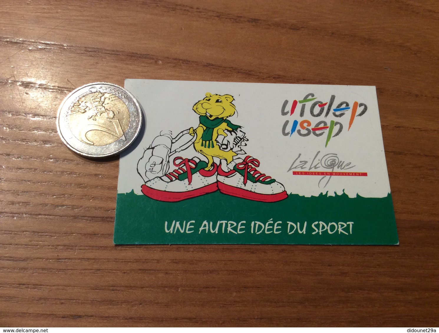 AUTOCOLLANT, Sticker  «ufolep - Usep - La Ligue - UNE AUTRE IDÉE DU SPORT» - Autocollants