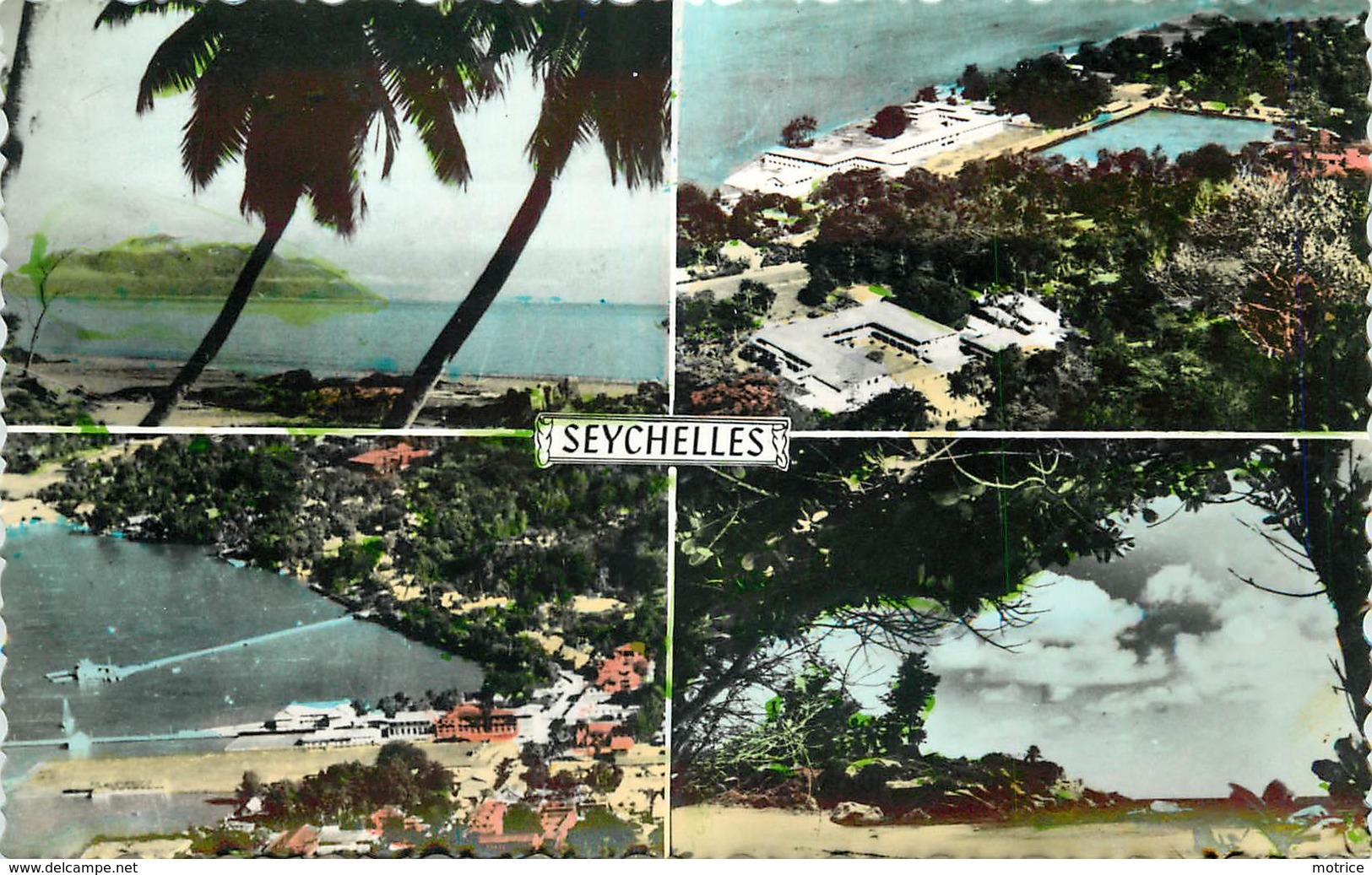 SEYCHELLES - Carte Multi-vues. - Seychelles