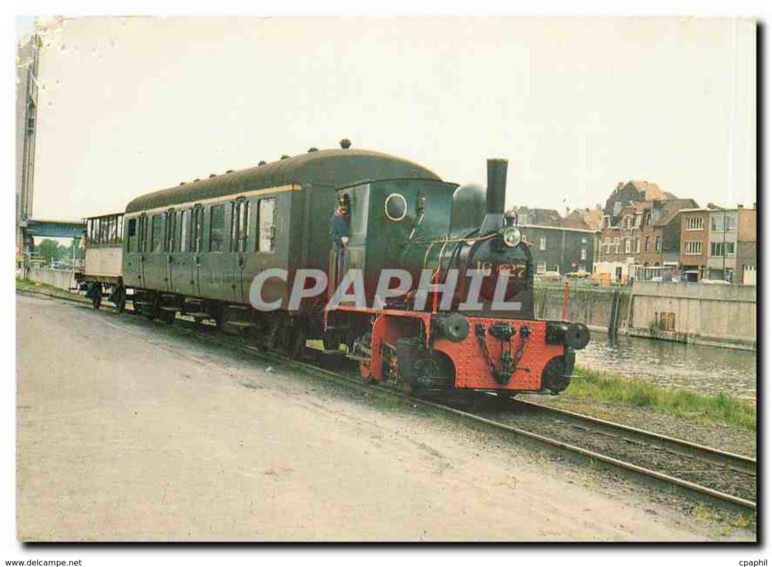 CPM Lokomotief Nr 1627 Vilvoorde En Grimbergen - Treinen