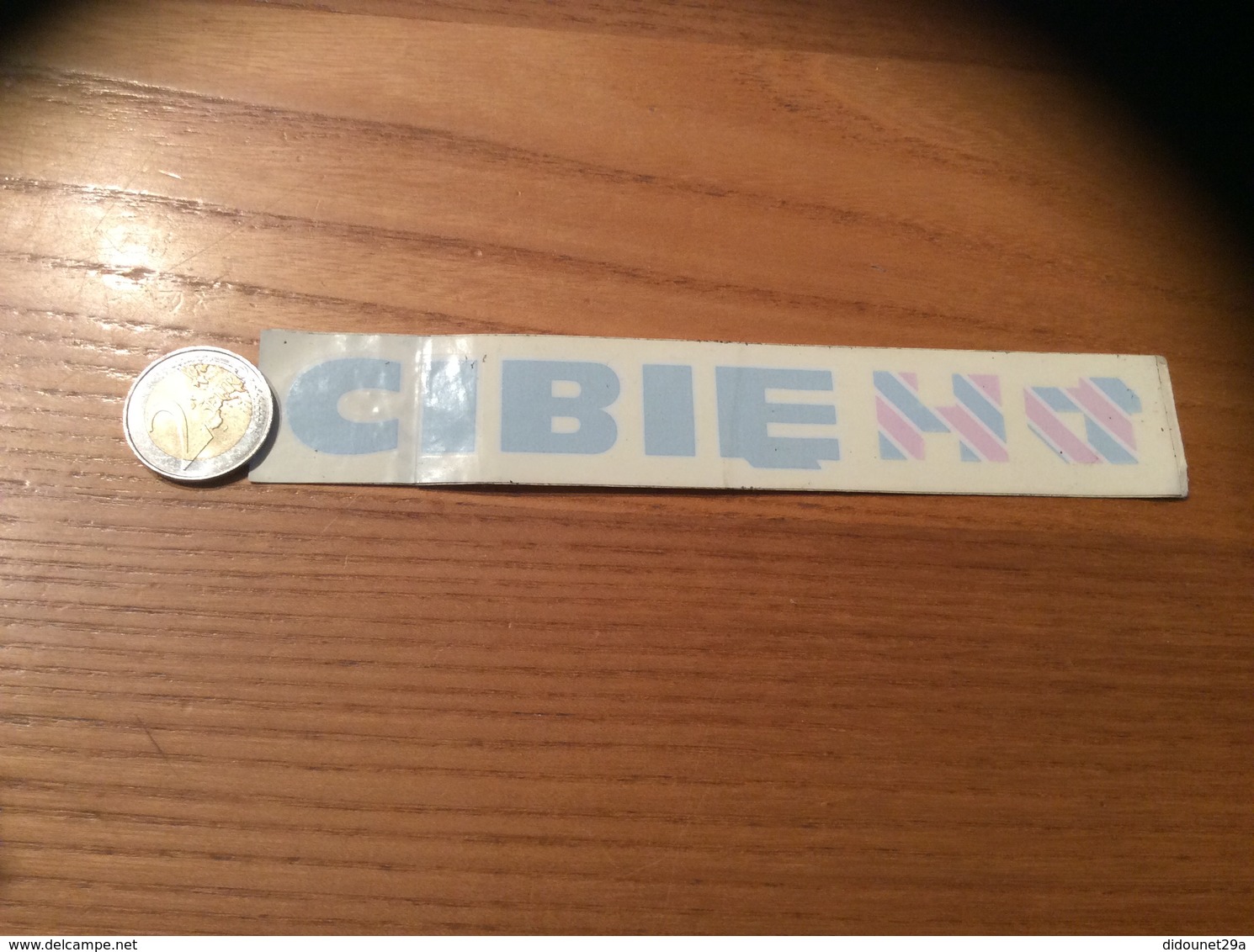 AUTOCOLLANT, Sticker Inversé « CIBIÉ » (Accessoire Automobile) - Autocollants