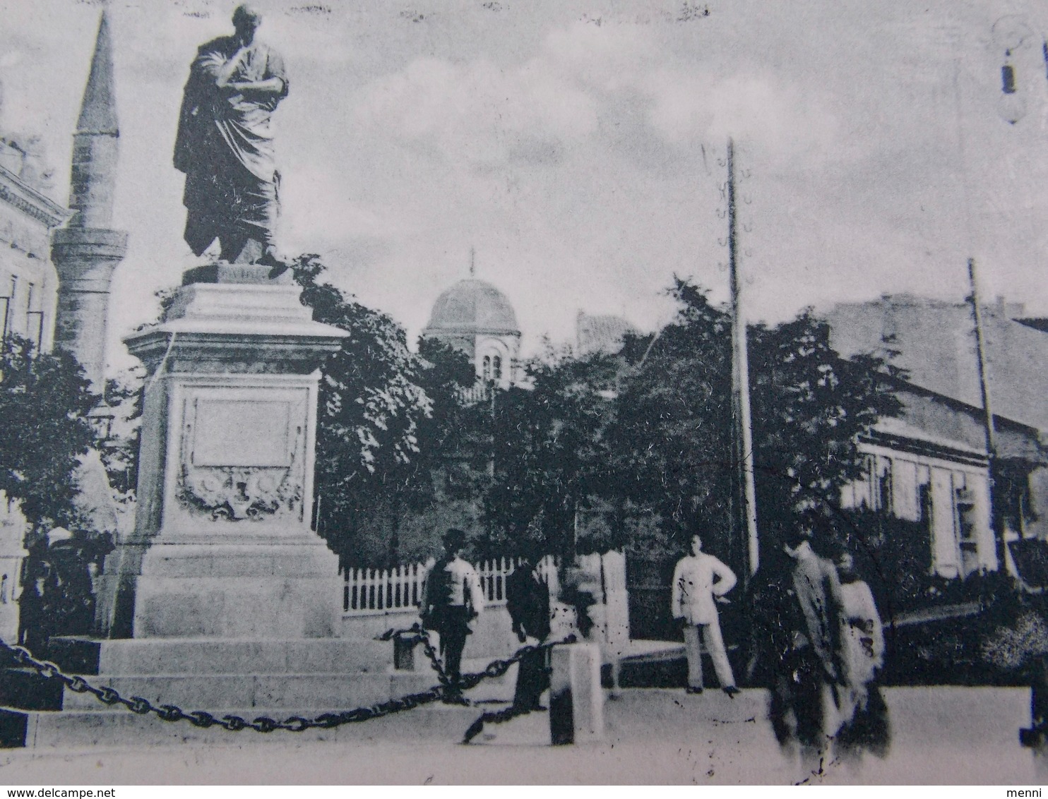 Romania Roumanie Cpa Postcard  - 1902 Salutari Din CONSTANTA - Piata Ovidiu - Roumanie