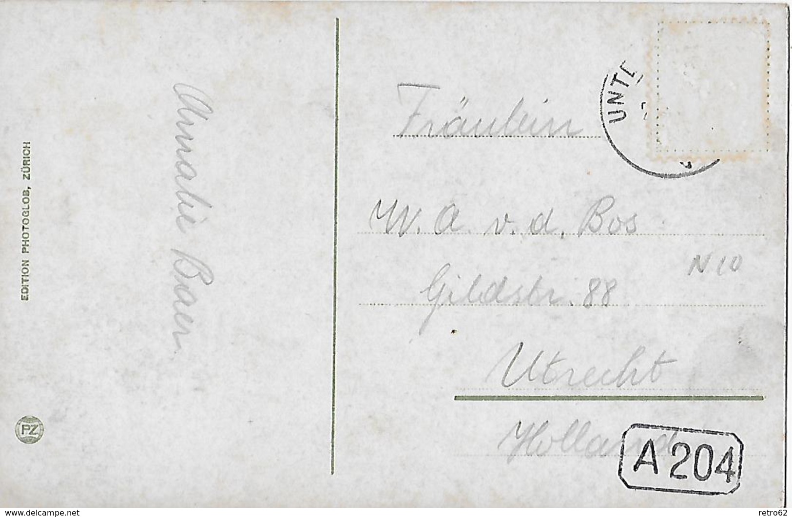POSTGRUSS AUS DEM TOGGENBURG → 4-Spänner Postkutsche Unterwegs Im Gebirge Ca.1910 - Autres & Non Classés