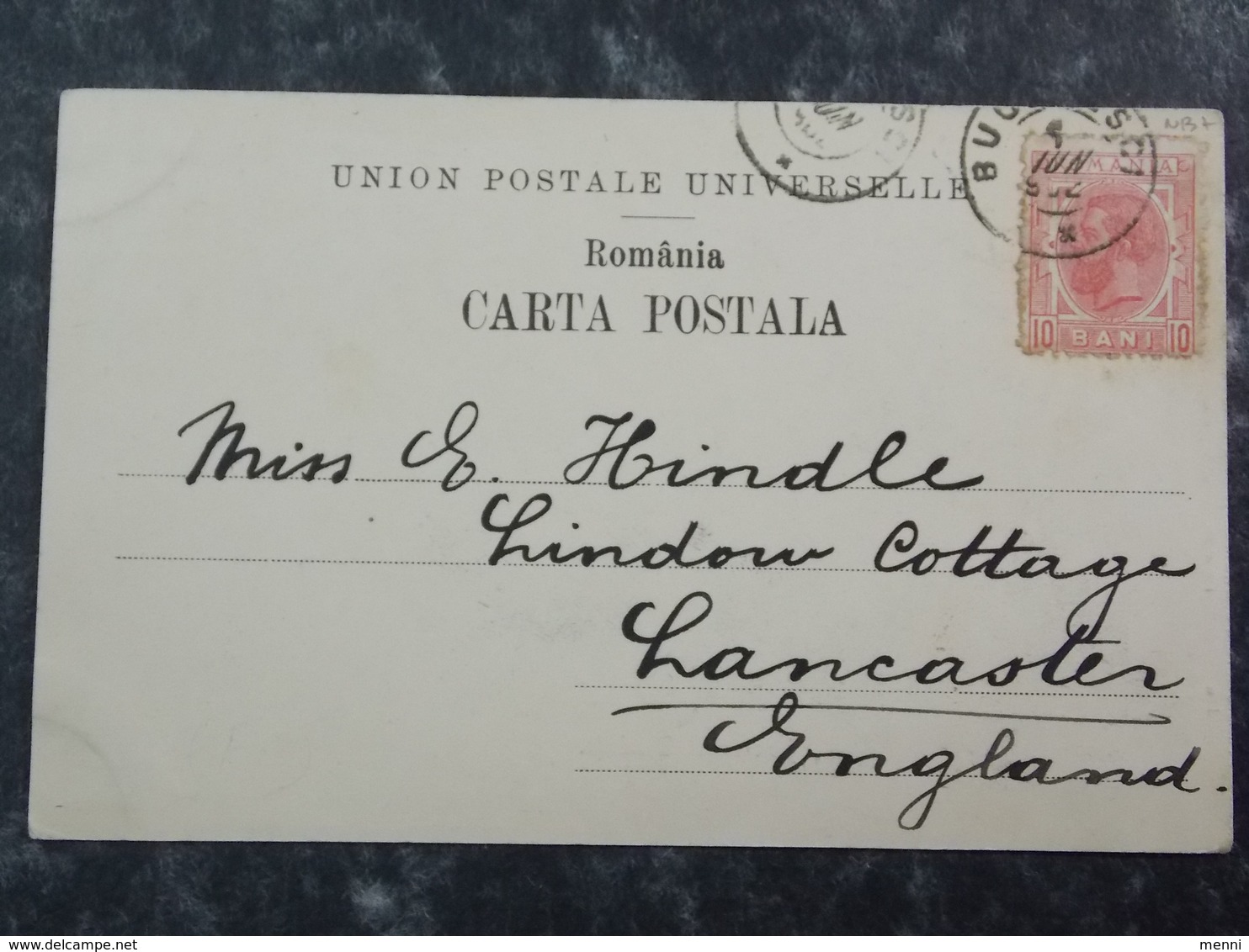 Romania Roumanie Cpa Postcard  - BUCURESTI - 1902 Bulevardul Elisabeta - Roumanie