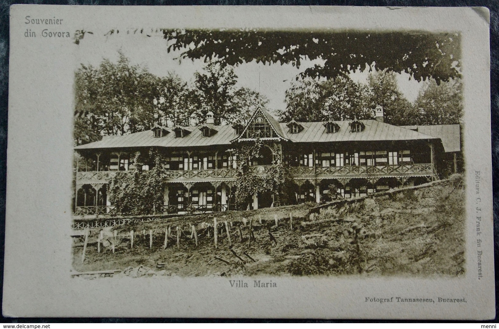 Romania Roumanie Cpa Postcard  - Salutari Din GOVORA - Villa Maria - Romania