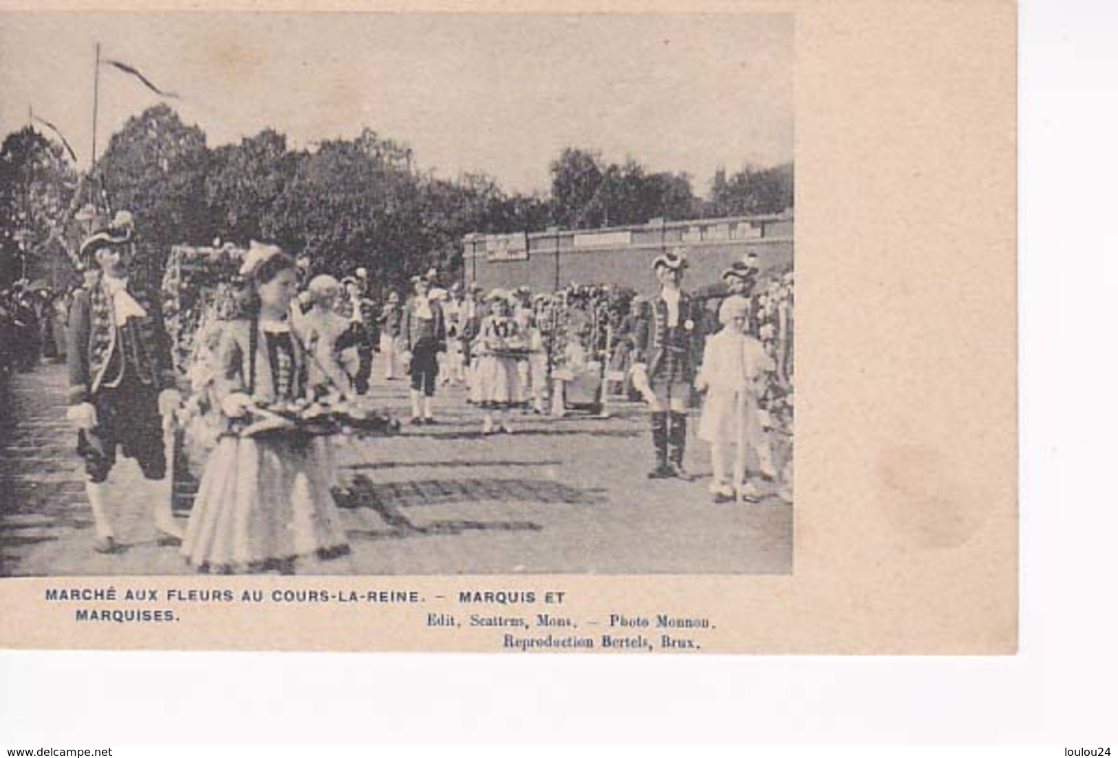 Mons Marché Aux Fleurs Au Cours La Reine - Mons