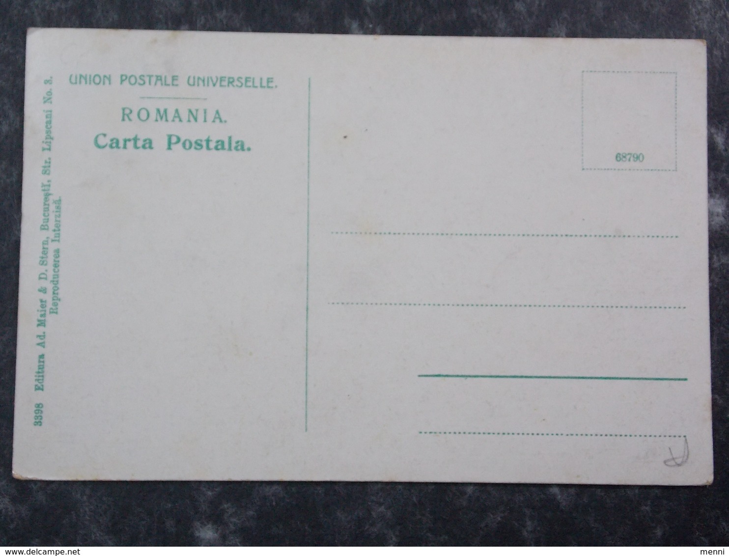 Romania Roumanie Cpa Postcard  - CONSTANTA- Photo Shop On Piata Ovidiu - Roumanie