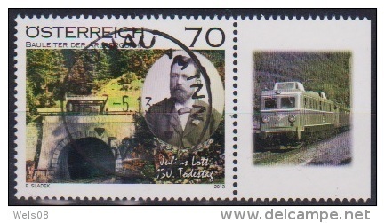 Österreich 2013: "Julius Lott" Gestempelt (siehe Foto/Scan) - Used Stamps