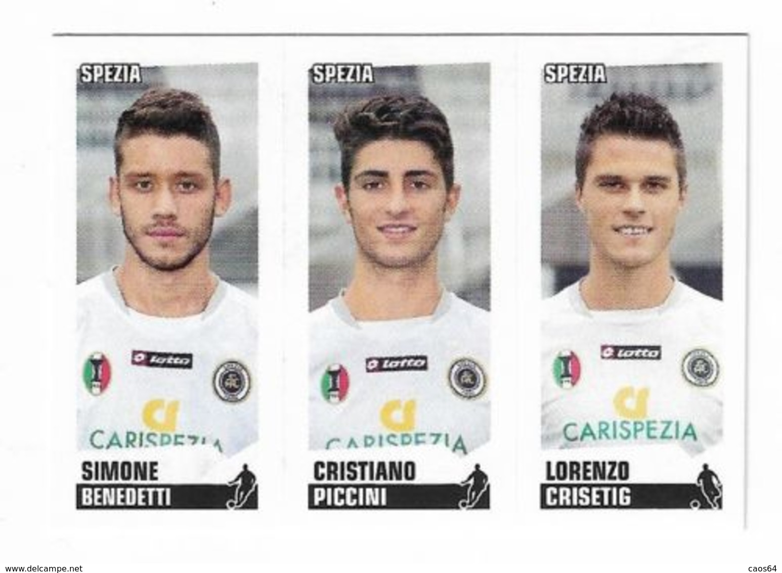 CALCIATORI PANINI 2012 - 2013  N.641   BENEDETTI PICCINI CRISETIG SPEZIA - Edizione Italiana