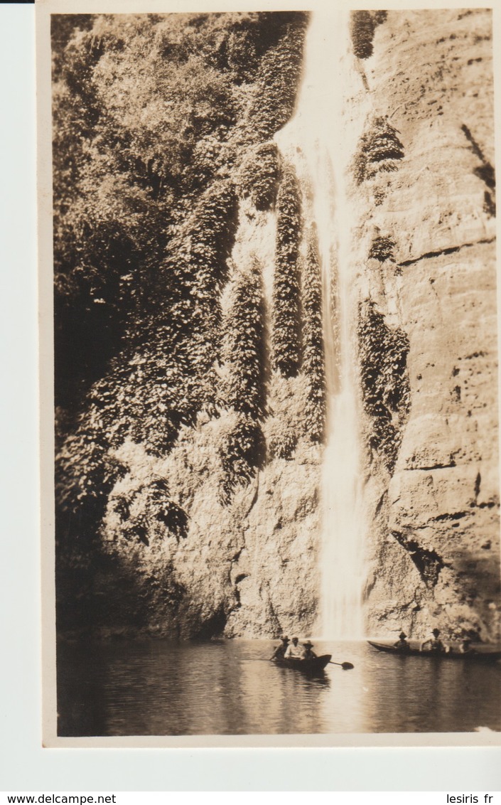 CPA - PHOTO - ILES PHILIPPINES - CASCADE DANS LES GORGES - 1929 - Philippines