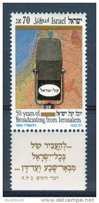 Israel - 1986, Michel/Philex No. : 1030, - MNH - *** - - Autres & Non Classés