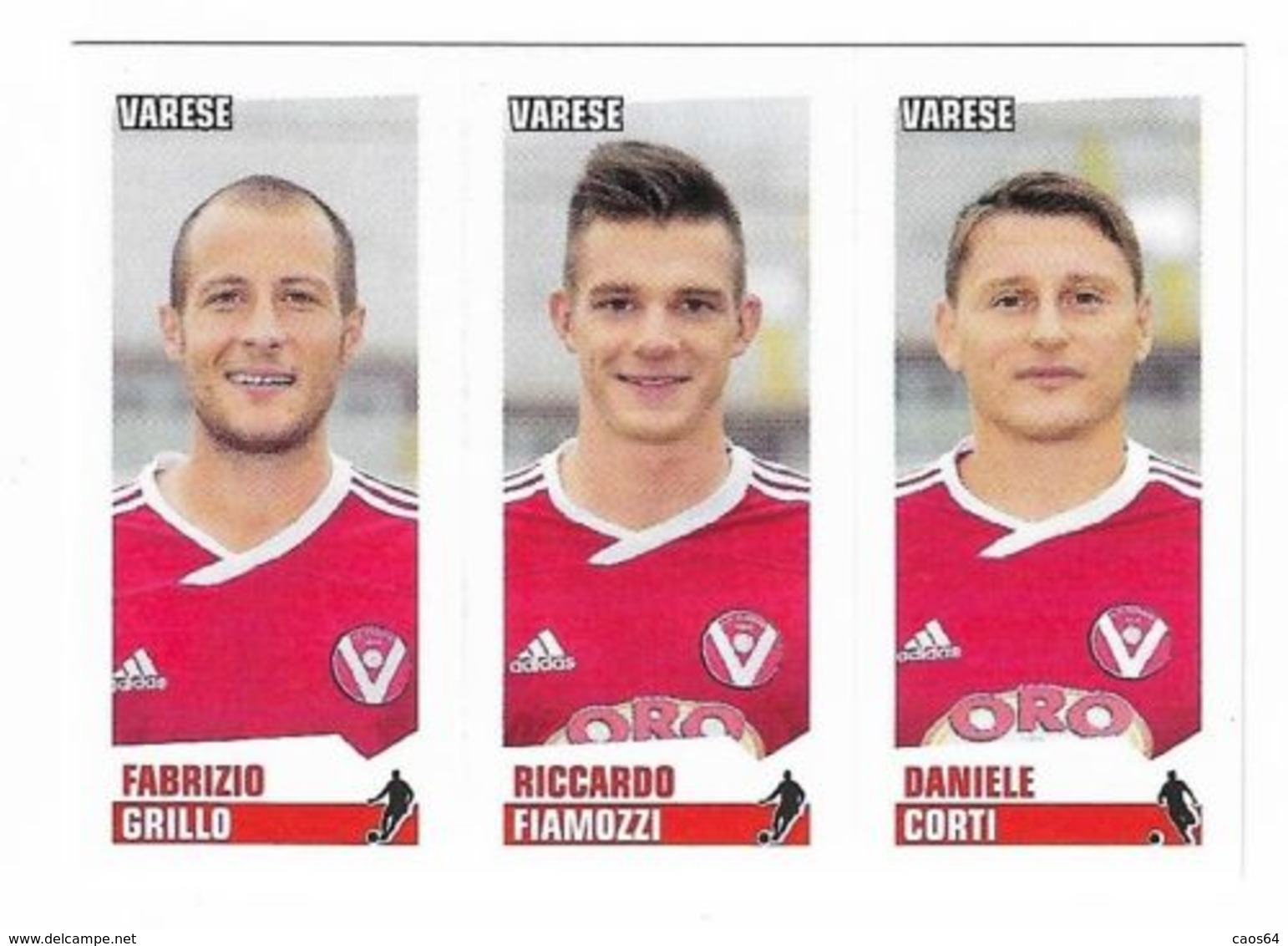 CALCIATORI PANINI 2012 - 2013  N.656   GRILLO FIAMOZZI CORTI VARESE - Edizione Italiana