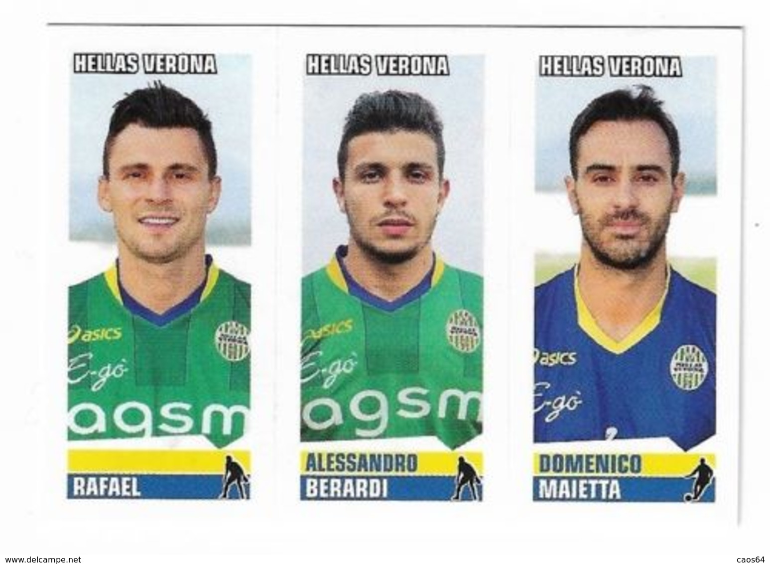 CALCIATORI PANINI 2012 - 2013  N.661   RAFAEL BERARDI MAIETTA HELLAS VERONA - Edizione Italiana