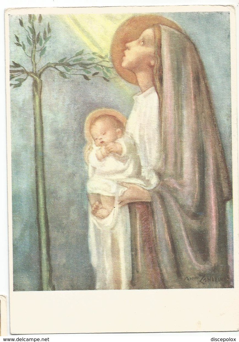 V3209 Illustrazione Illustration Zandrino  - Il Dono Della Madre Al Padre Celeste / Non Viaggiata - Zandrino