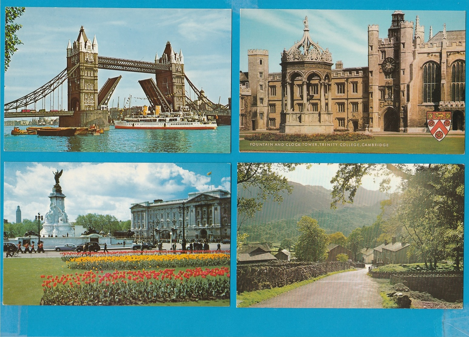 United Kingdom, Verenigd Koninkrijk, Lot van 60 Postkaarten, Postcards