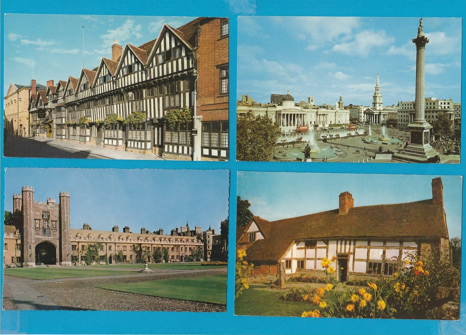 United Kingdom, Verenigd Koninkrijk, Lot van 60 Postkaarten, Postcards