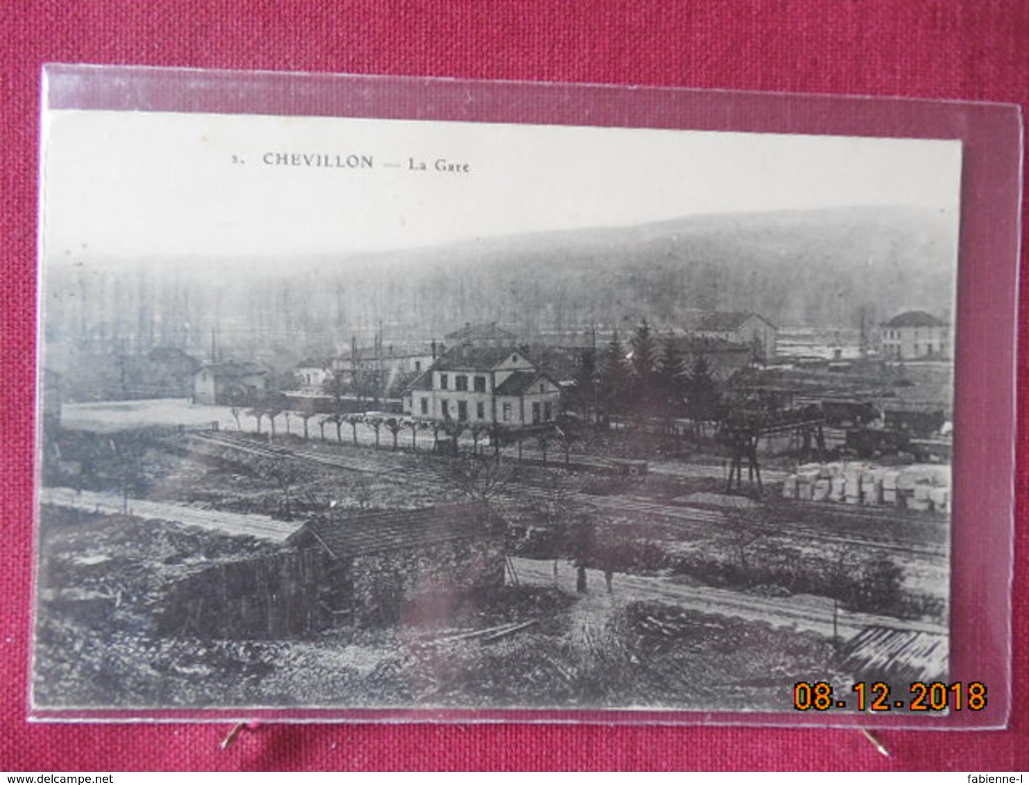 CPA - Chevillon - La Gare - Chevillon