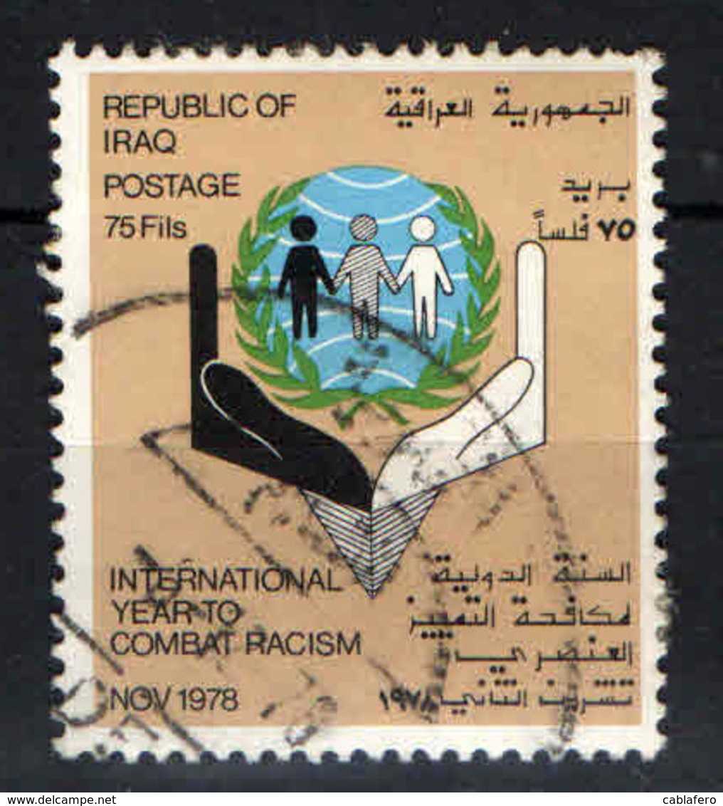 IRAQ - 1978 - ANNO INTERNAZIONALE CONTRO IL RAZZISMO - USATO - Iraq