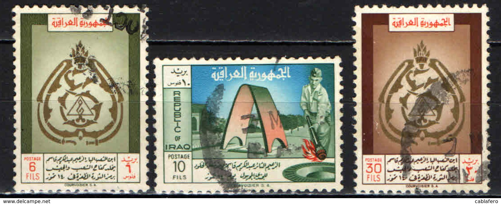 IRAQ - 1960 - 2° ANNIVERSARIO DELLA RIVOLUZIONE DEL 1958 - USATI - Irak