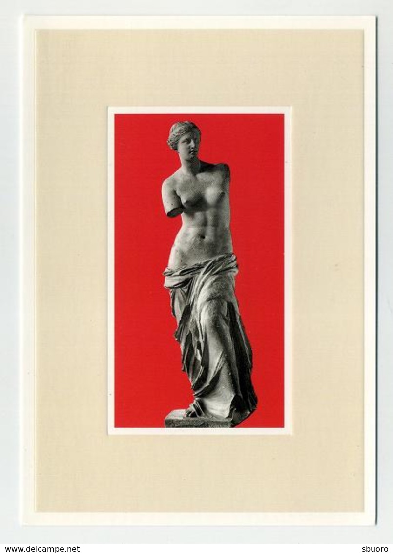 CP Neuve - La Vénus De Milo - Art - Nude, Nu, Sculpture Seins Nus - Musée Du Louvre - Pas De Bras, Pas De Chocolat   ;-) - Peintures & Tableaux