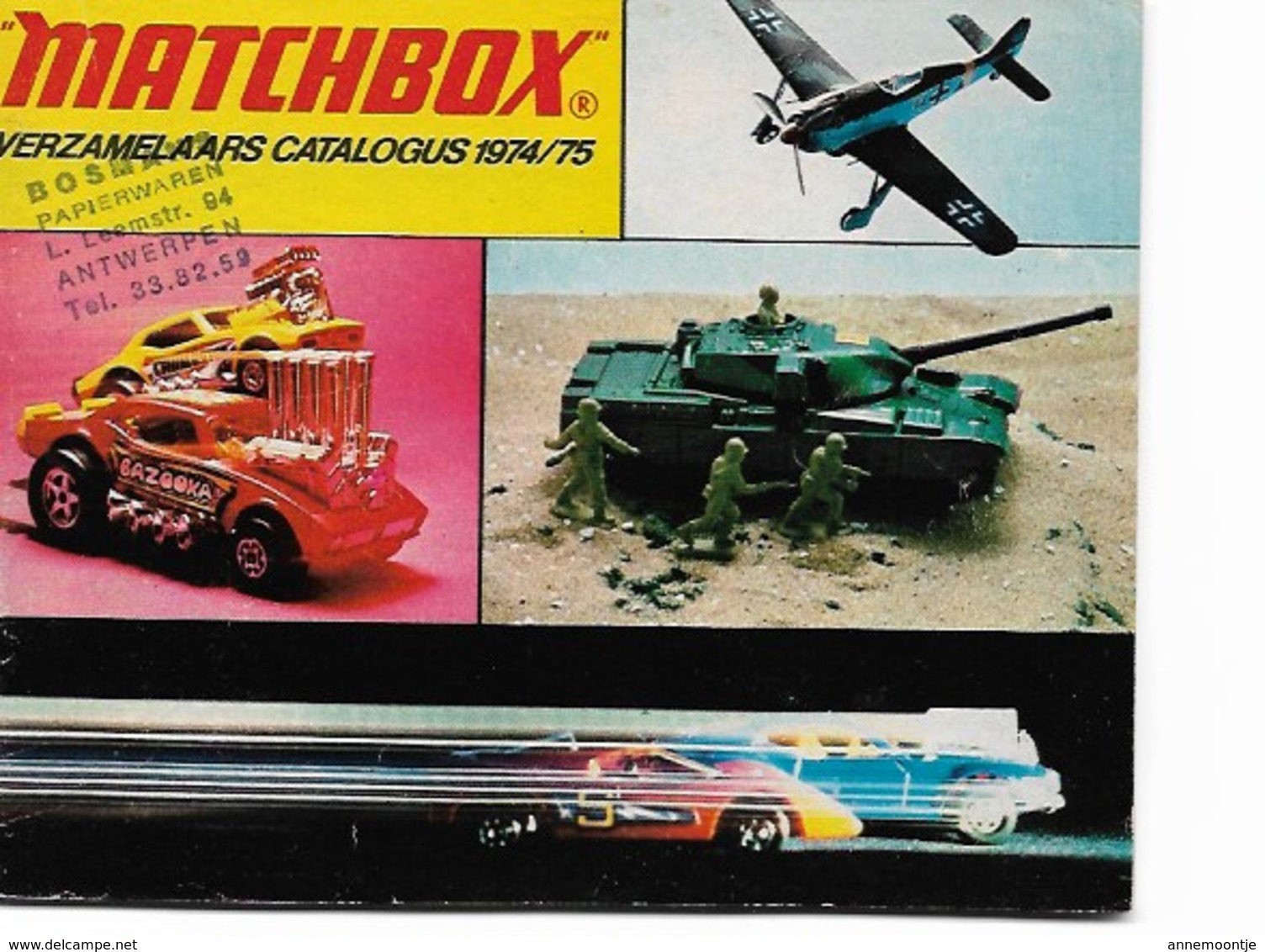 11 Katalogen Van Matchbox 1966-1971-1973-1974-1977-1978-1979-1980-1981-1982-1984. - Autres & Non Classés