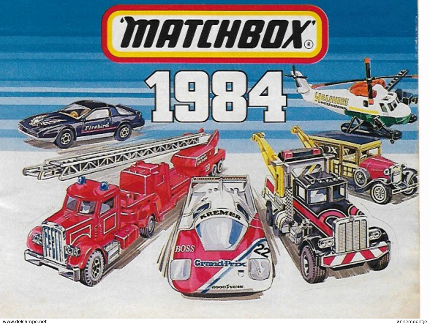 11 katalogen van Matchbox 1966-1971-1973-1974-1977-1978-1979-1980-1981-1982-1984.