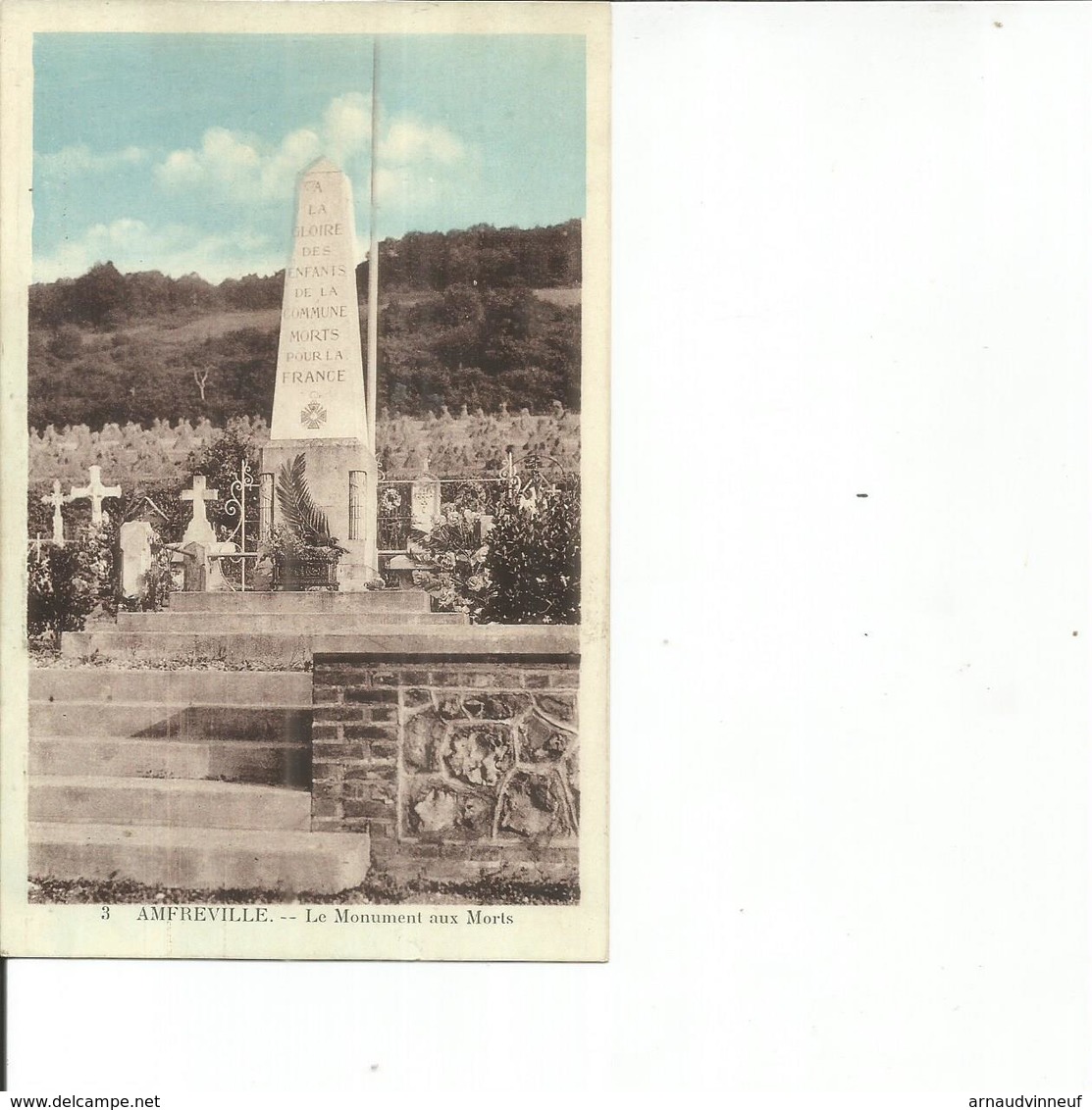 14-AMFREVILLE LE MONUMENT AUX MORTS - Autres & Non Classés