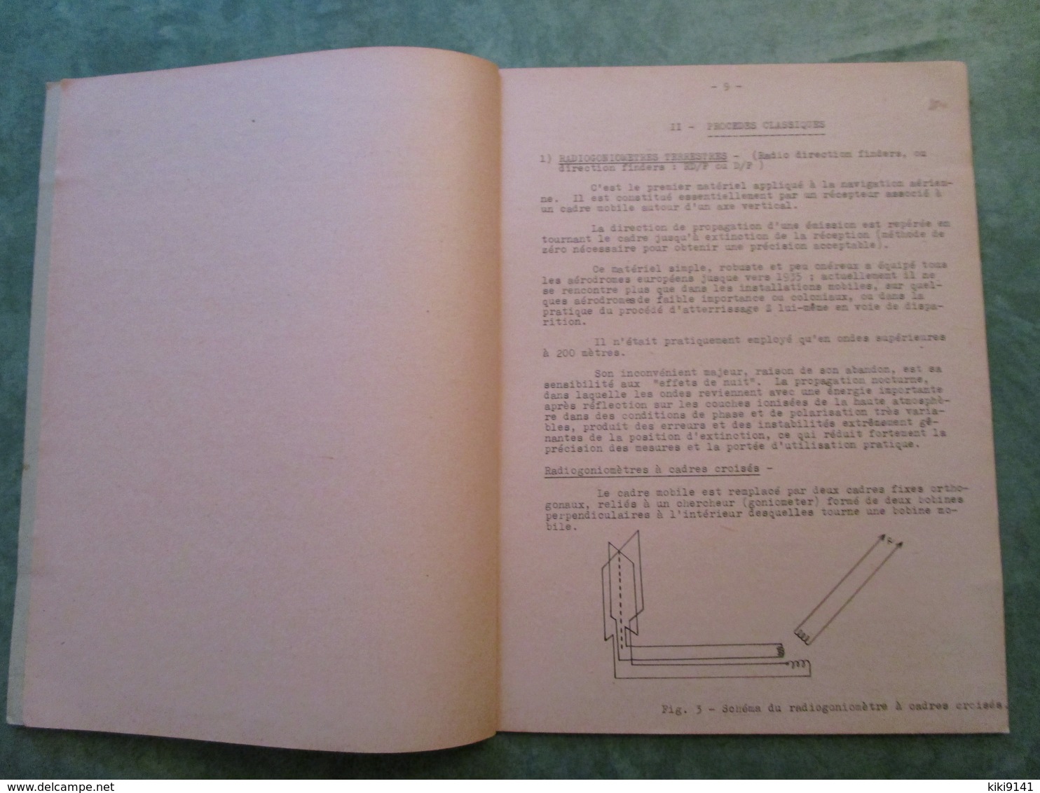 LA RADIONAVIGATION Par F. PENIN : Ingénieur En Chef Militaire De L'Air (46 Pages) - Manuels