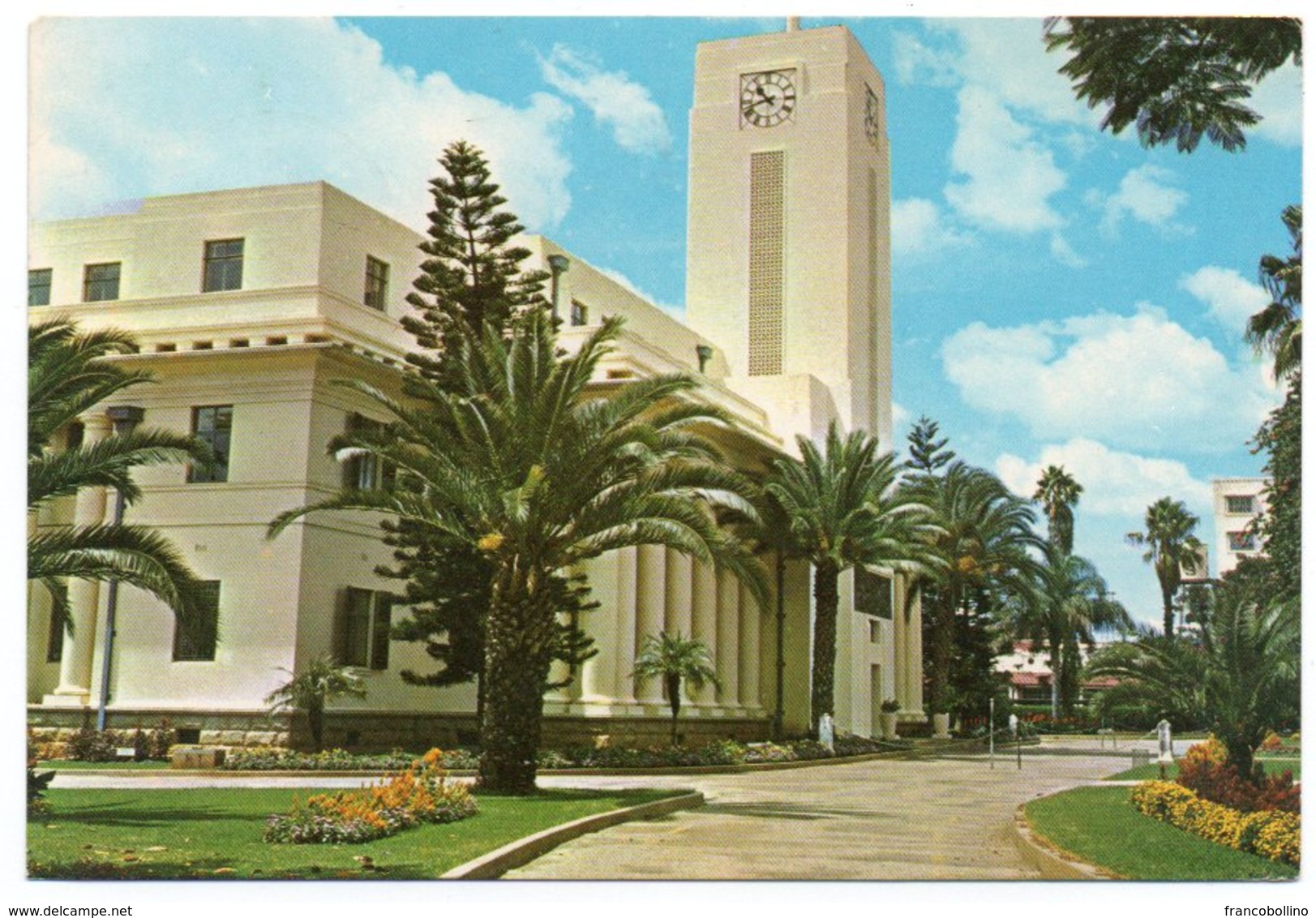 RHODESIA (ZIMBABWE) - BULAWAYO, CITY HALL / THEMATIC STAMP-BULAWAYO COAT OF ARMS - Zimbabwe