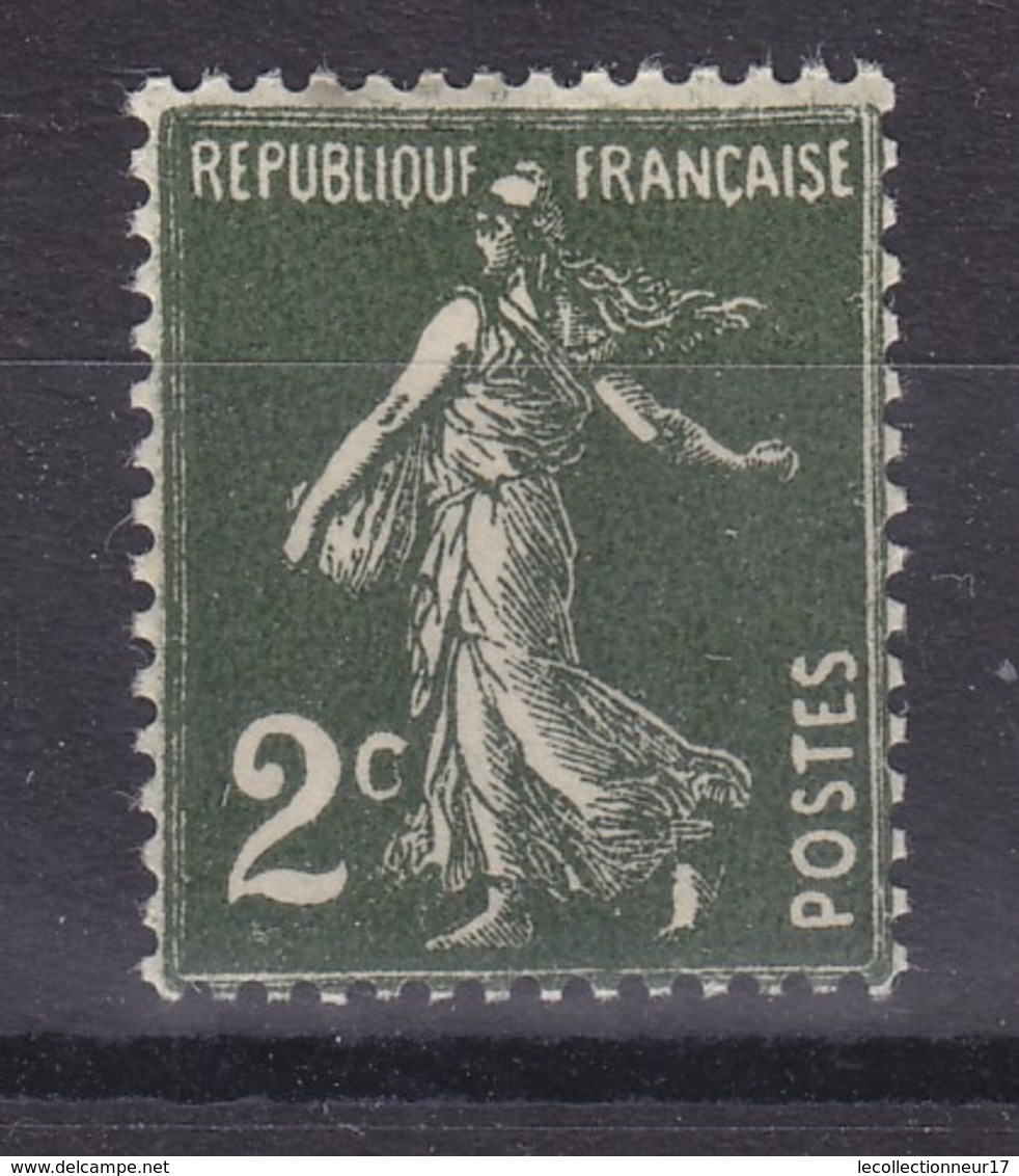 France Année 1932-1937 Type Semeuse Fond Plein N° 278** 2 C Vert Foncé Lot 1222 - 1906-38 Semeuse Camée